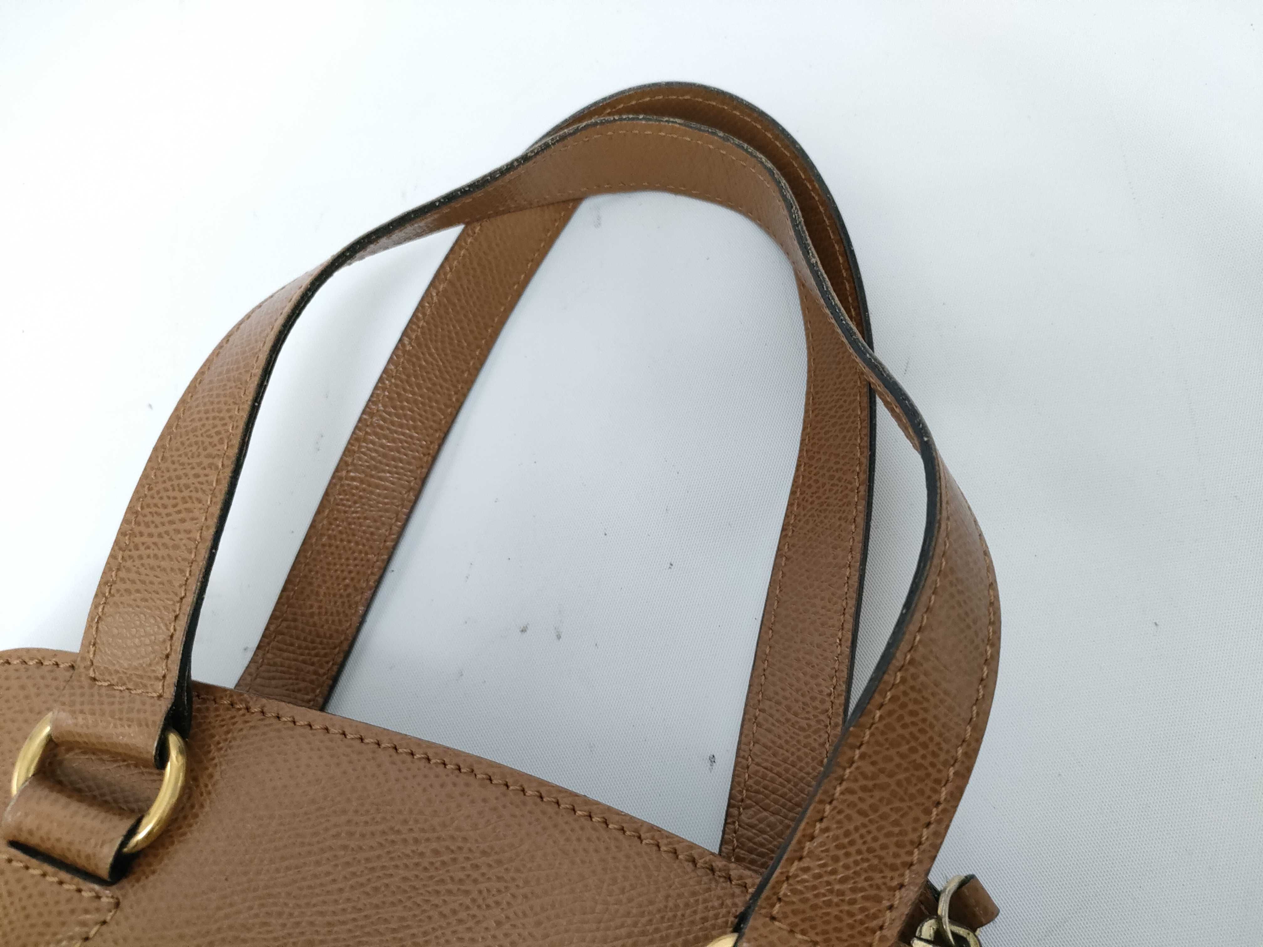Turnlock Leather Handbag — view 3