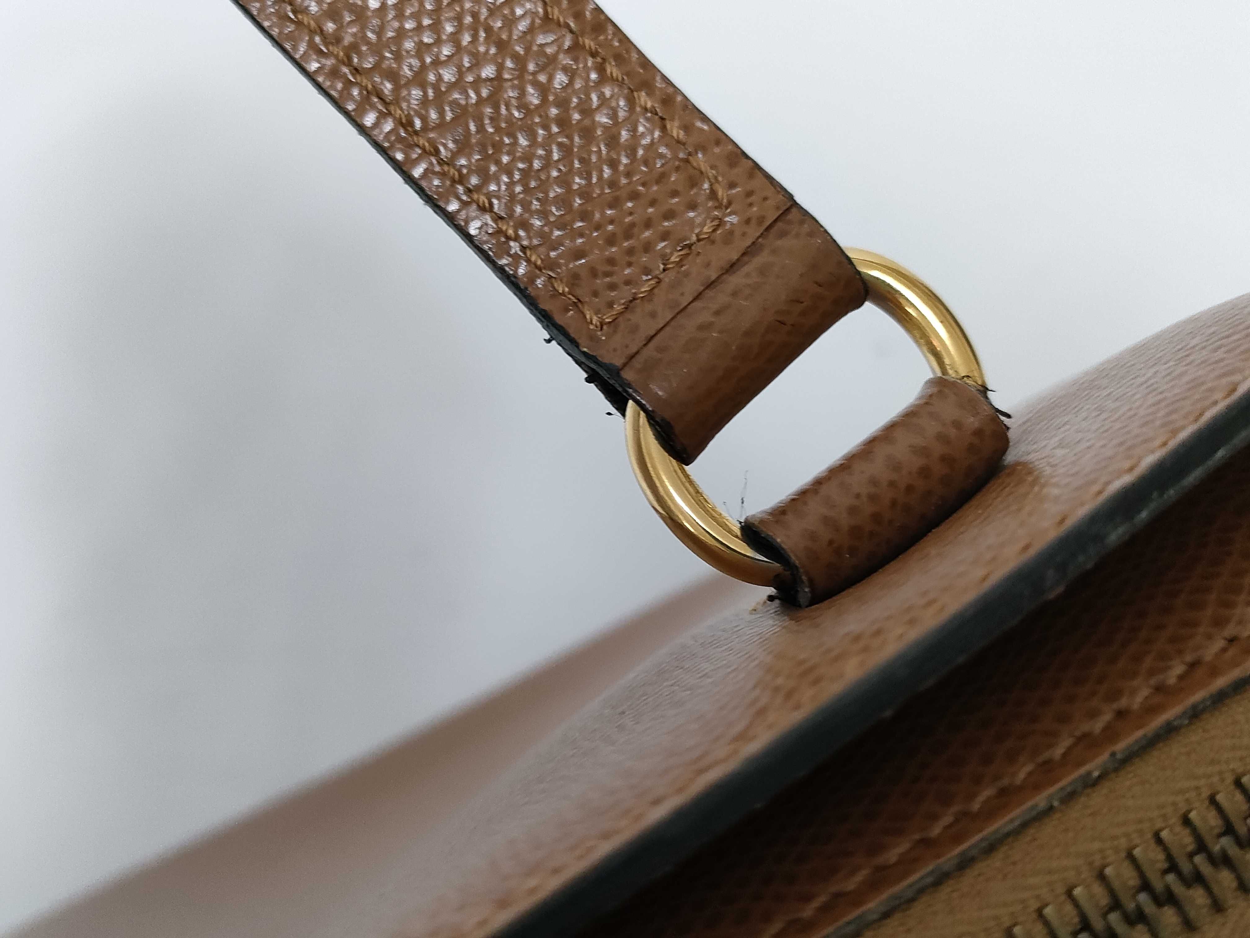 Turnlock Leather Handbag — view 5