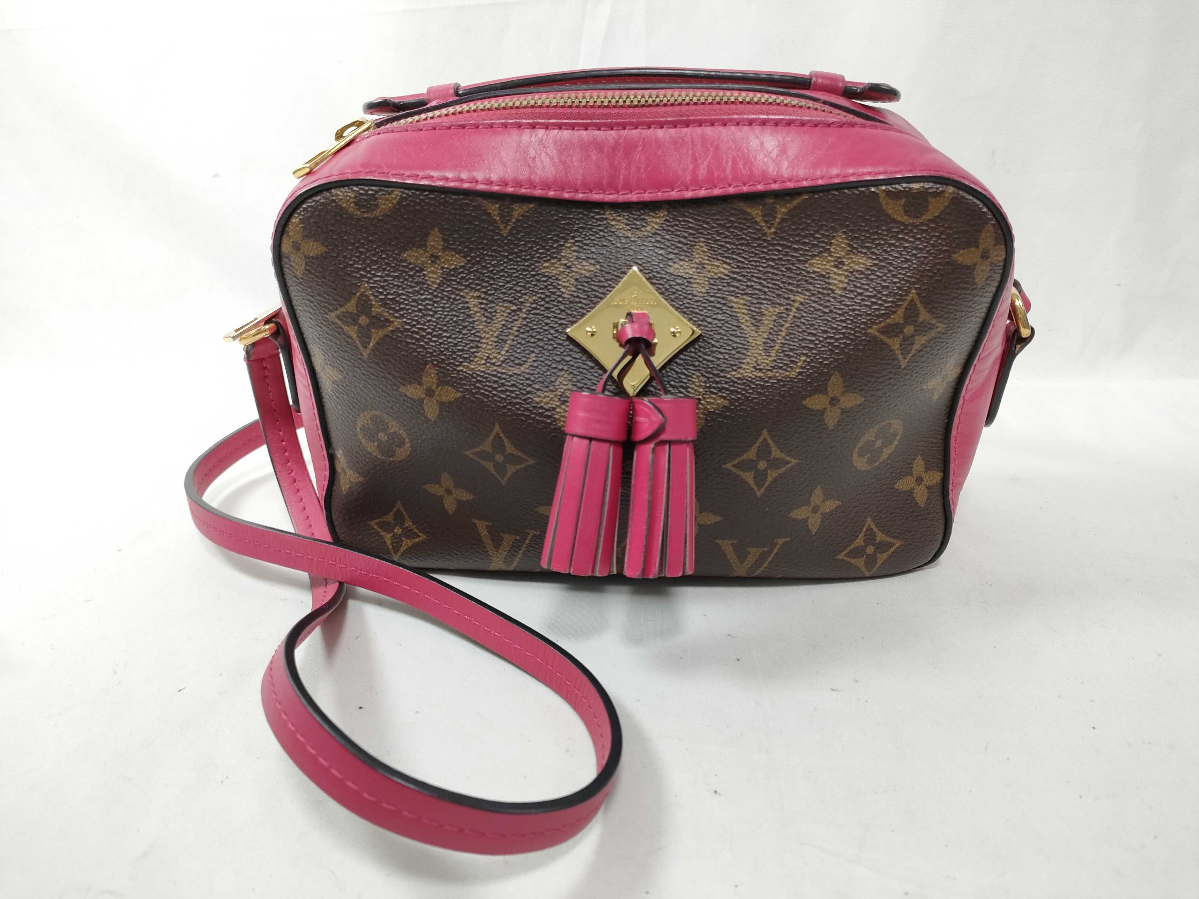 Monogram LV Saint-Onge Pink Shoulder Bag