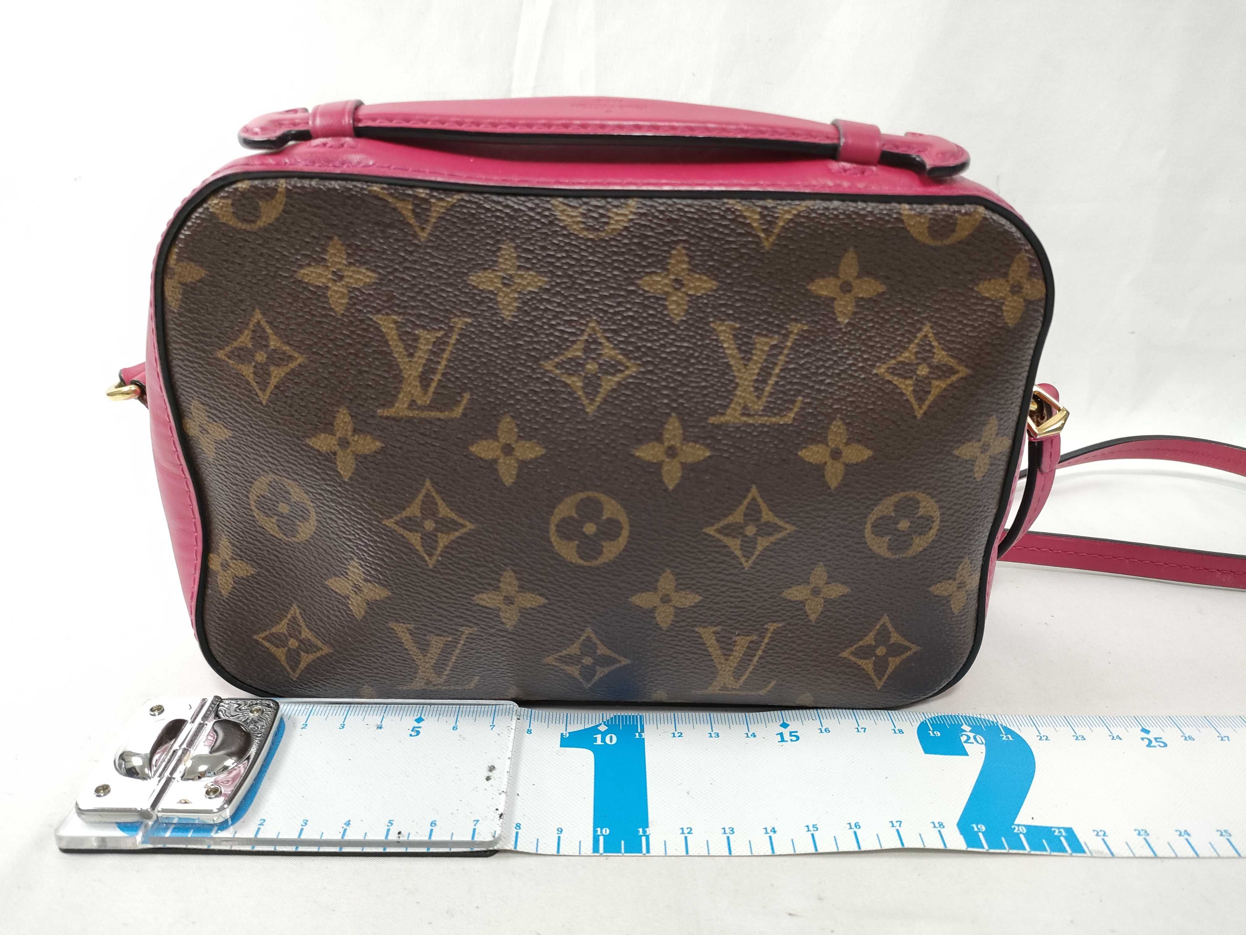 Monogram LV Saint-Onge Pink Shoulder Bag — view 2