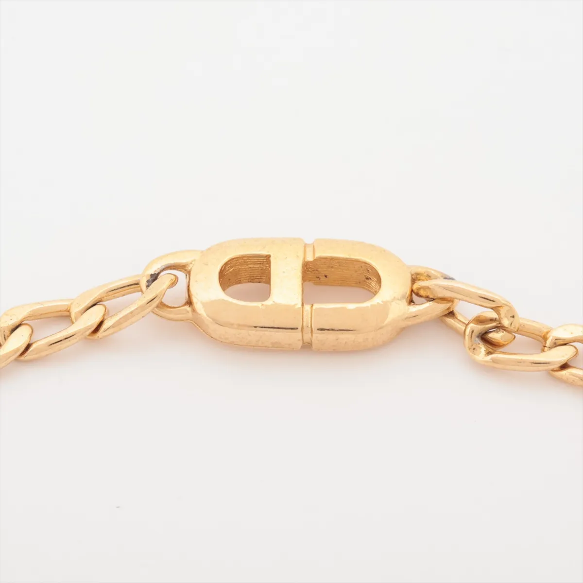 CD logo bracelet, GP gold. Shows — view 3