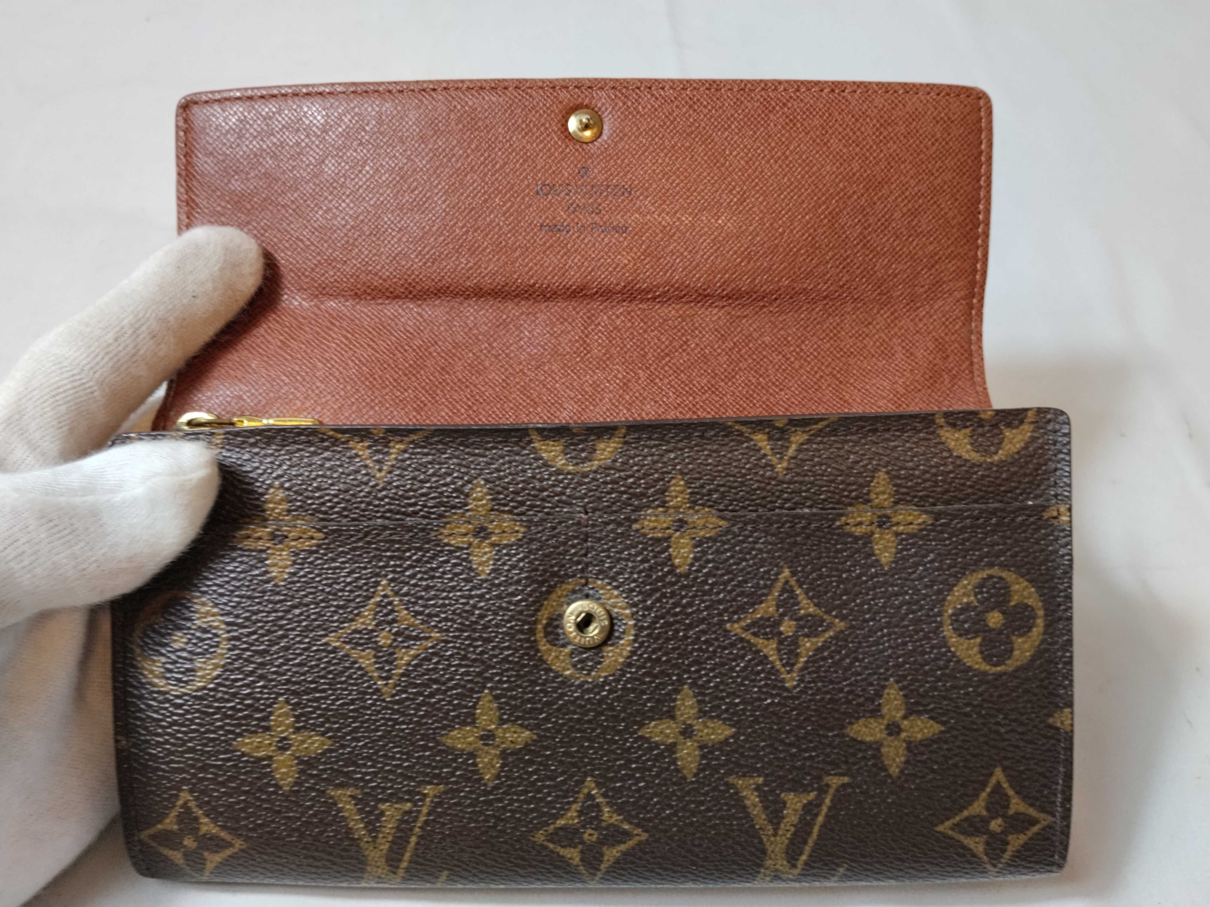 Monogram Portefeuille Sarah Wallet — view 12