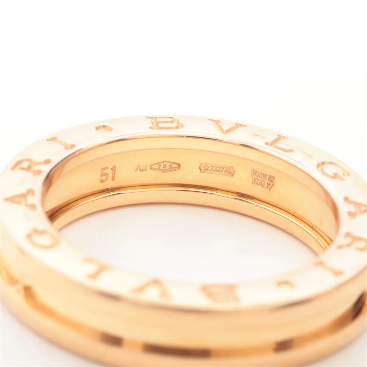 B.zero1 Ring 750 (PG) 7.0g 51 F1ELH5 — view 3