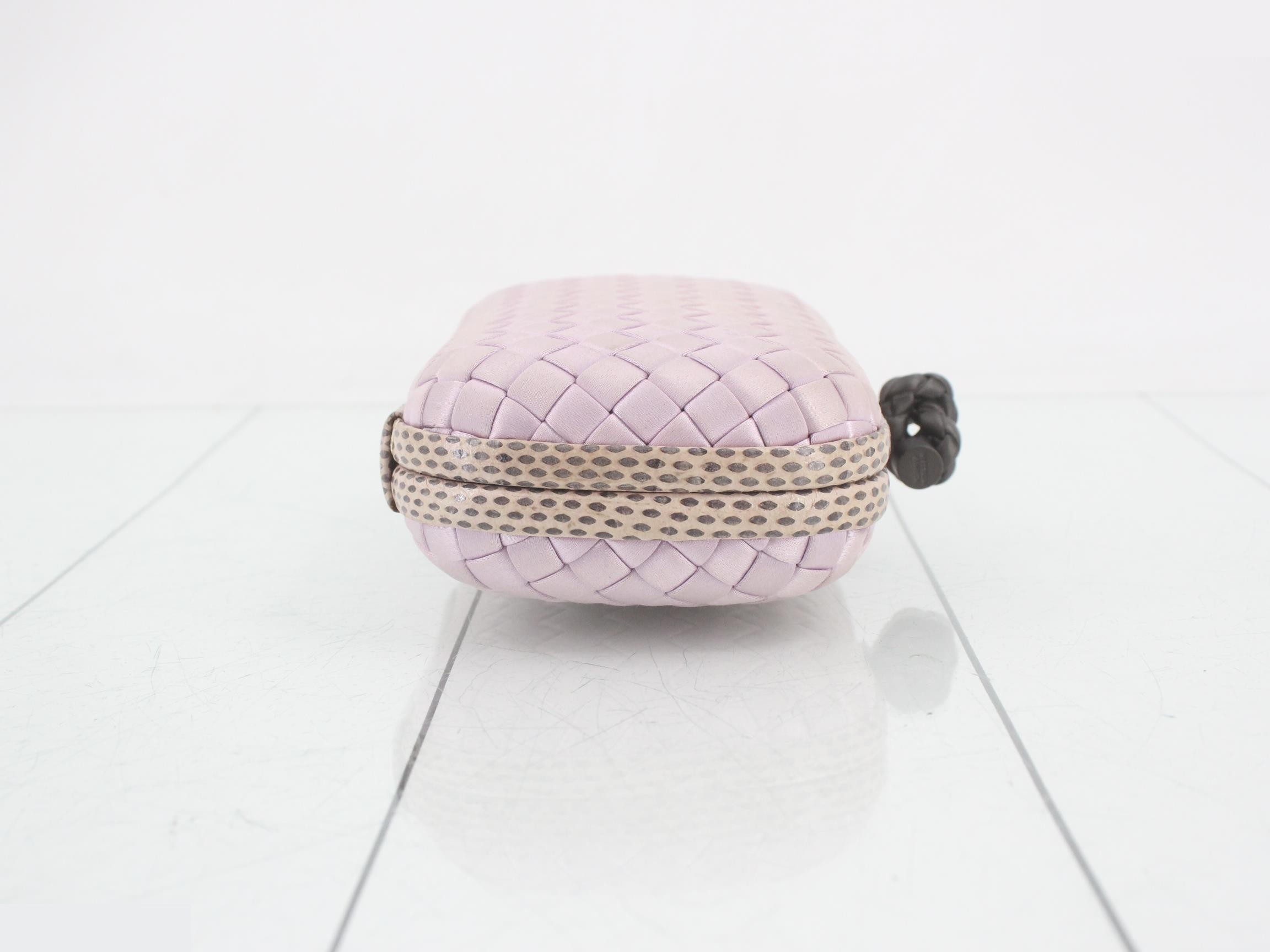Intrecciato Knot Intrecciato Pouch Clutch Bag — view 3