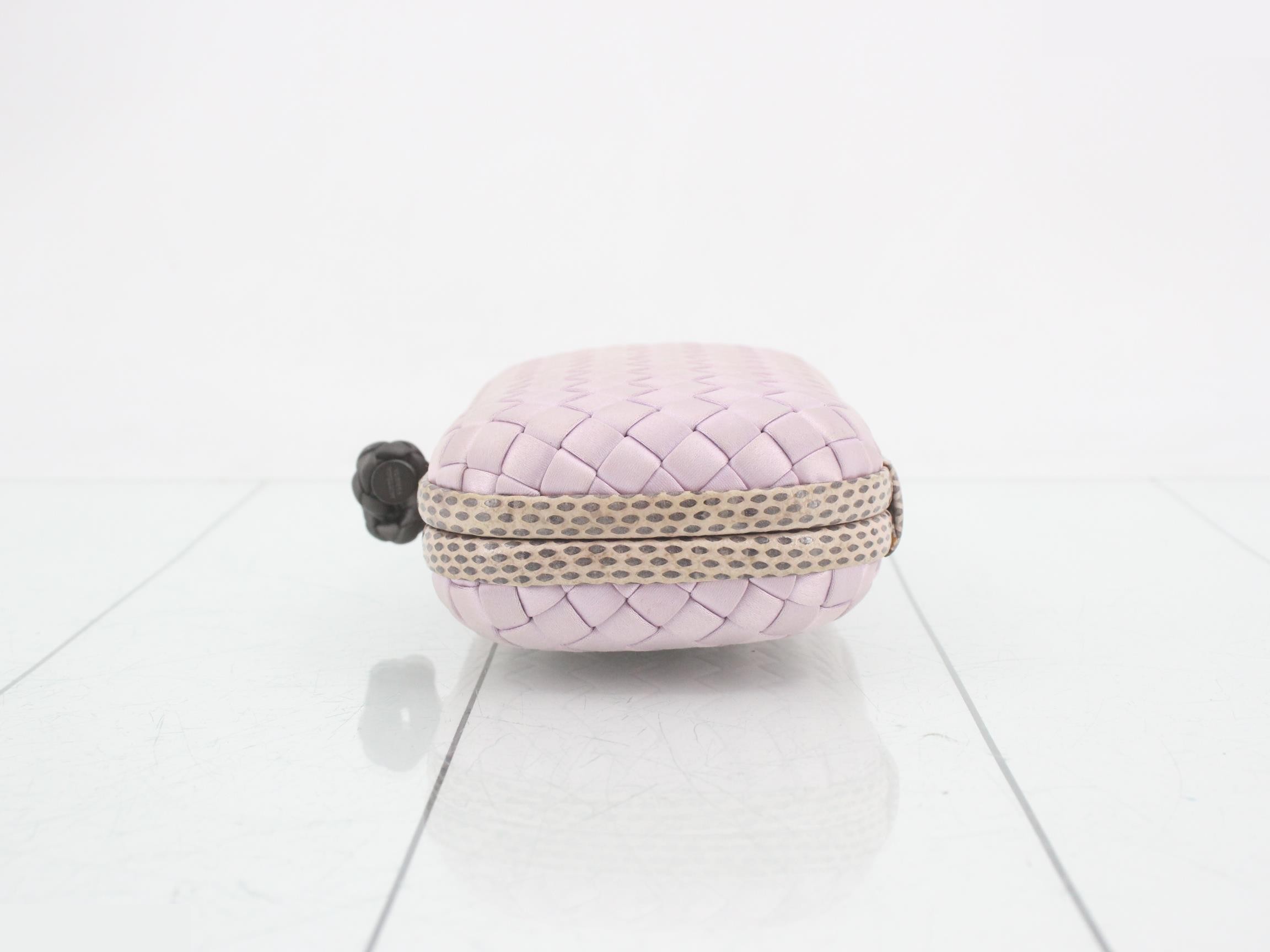 Intrecciato Knot Intrecciato Pouch Clutch Bag — view 4