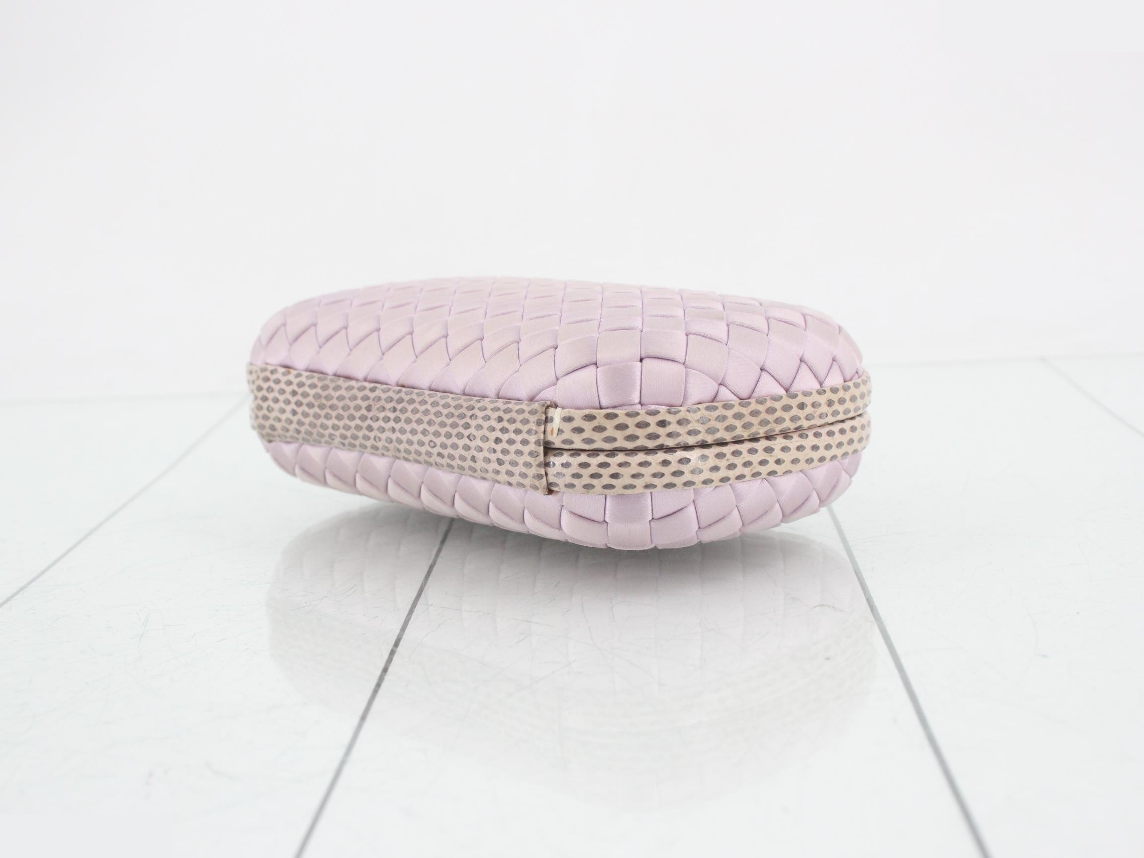 Intrecciato Knot Intrecciato Pouch Clutch Bag — view 6