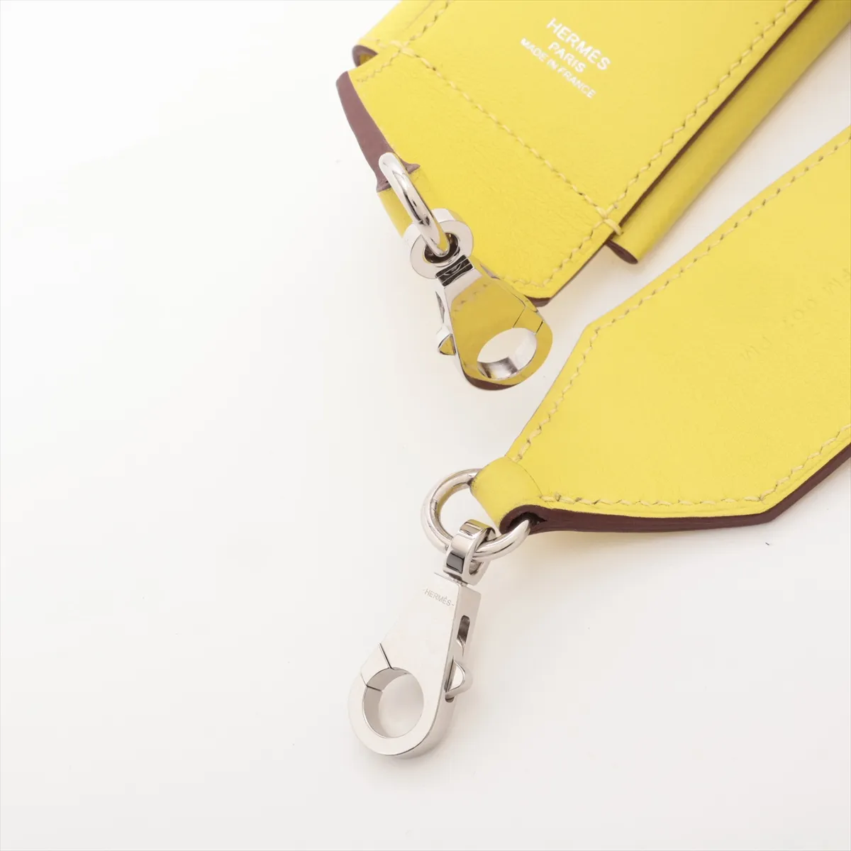 Kelly Pocket, Year: 2020, Shoulder Strap, Leather, Lime, — view 3
