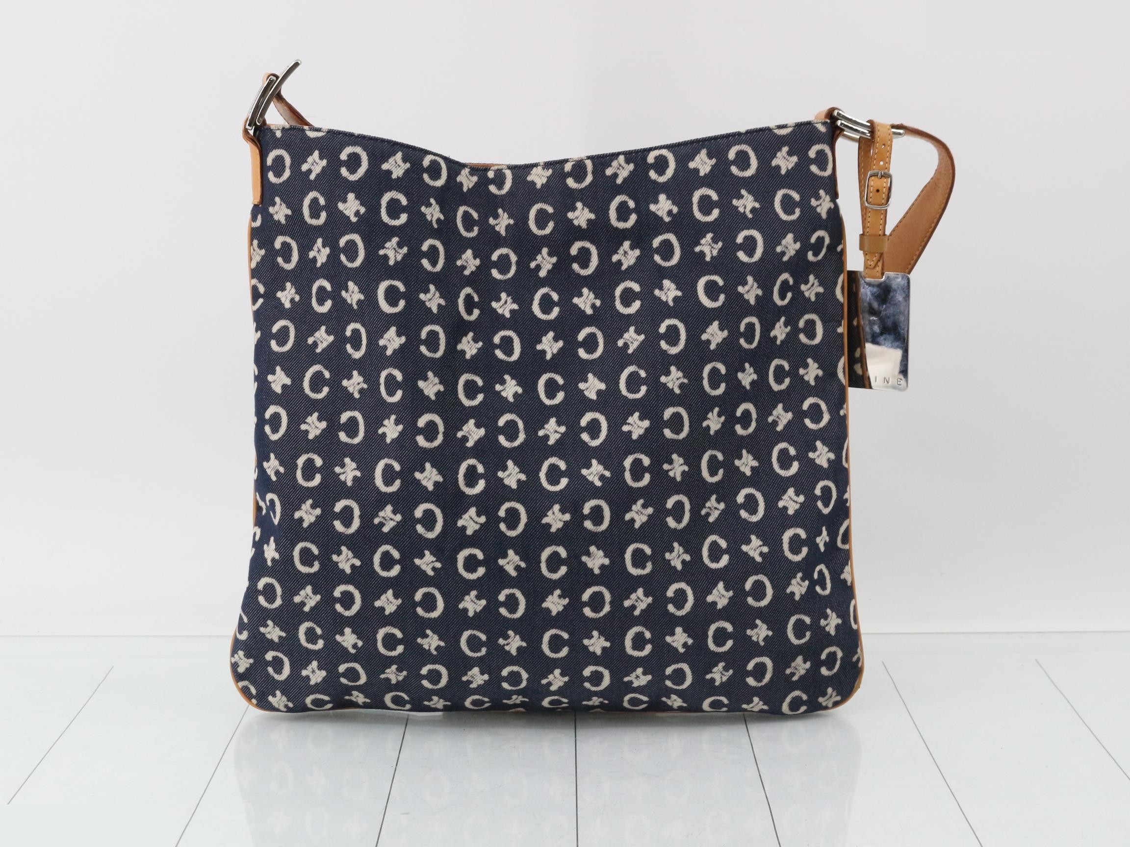 C Macadam Denim Shoulder Bag — view 2