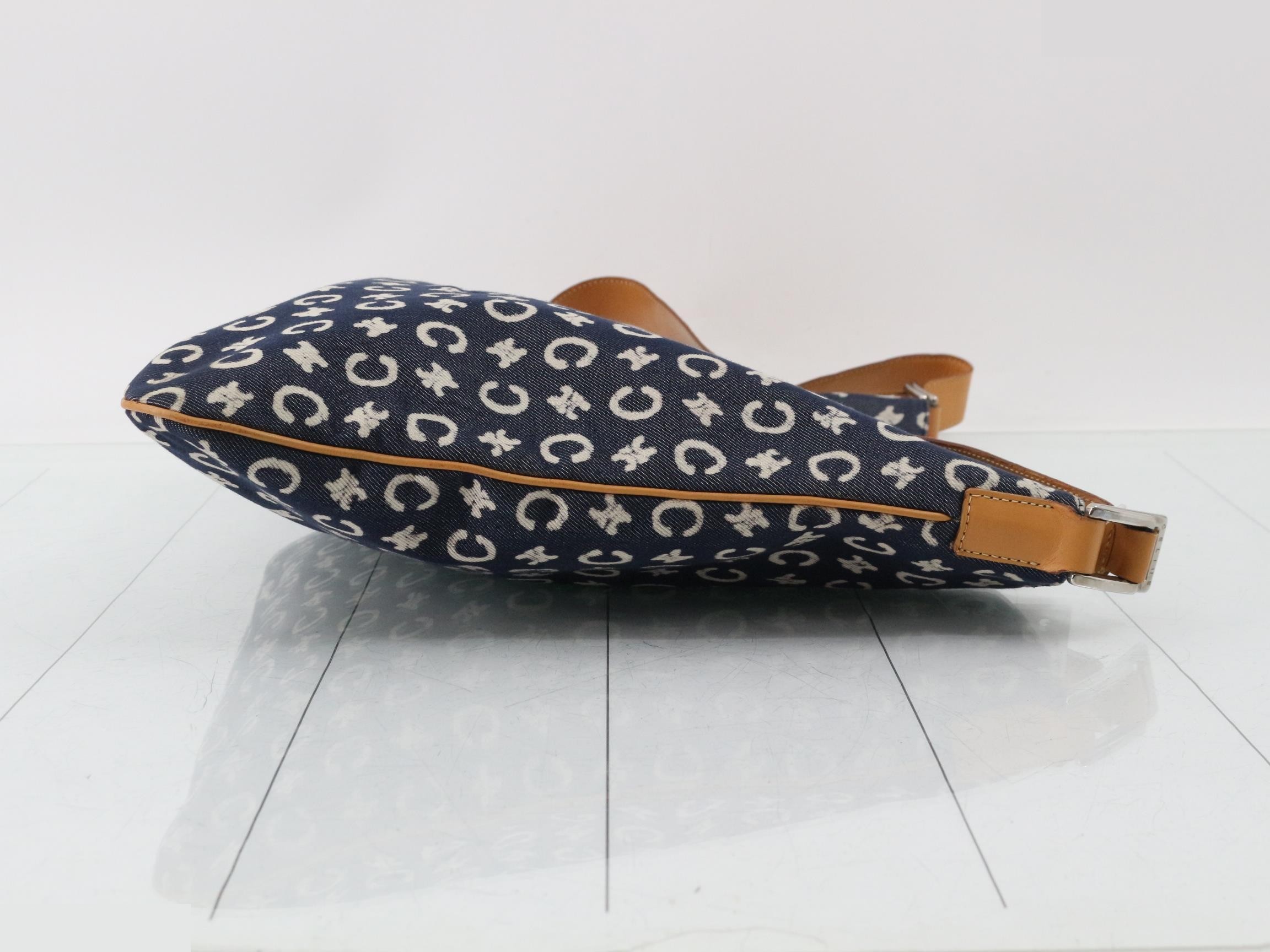 C Macadam Denim Shoulder Bag — view 3