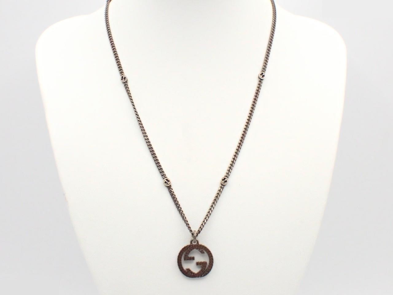 Interlocking Necklace, Sterling Silver 925 / 14.8g — view 3