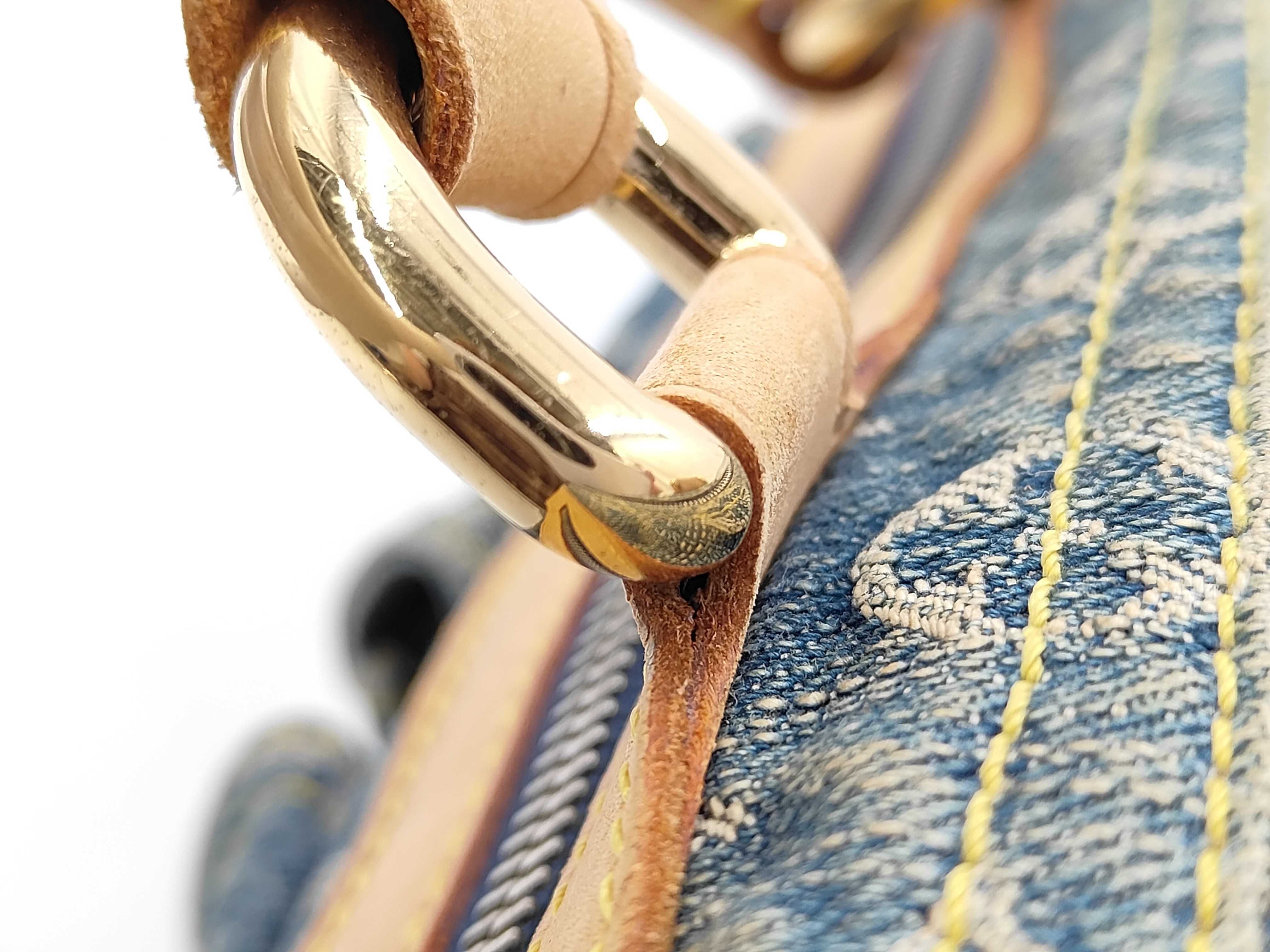 Monogram Denim Neo Speedy Bag — view 5