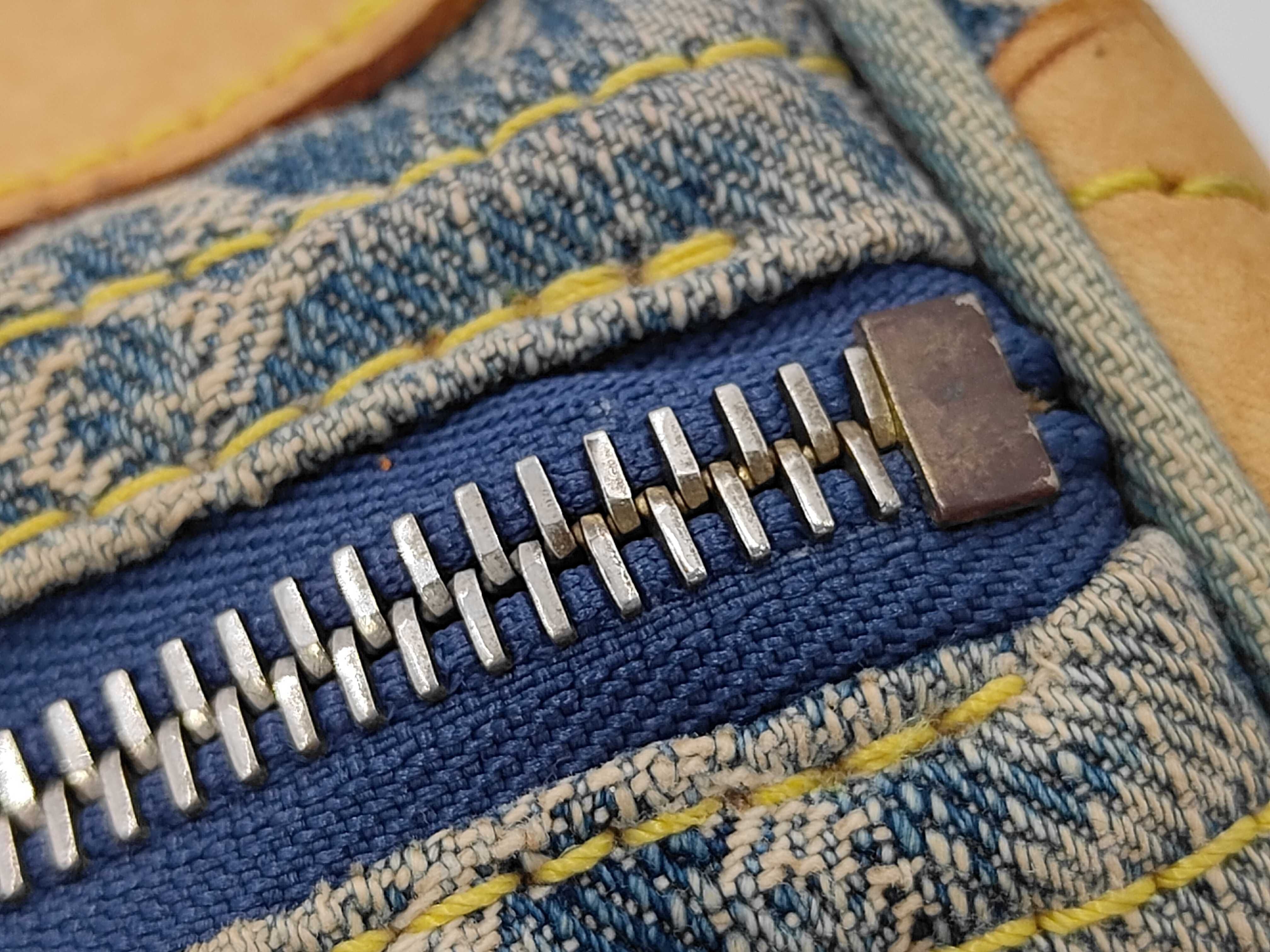 Monogram Denim Neo Speedy Bag — view 8