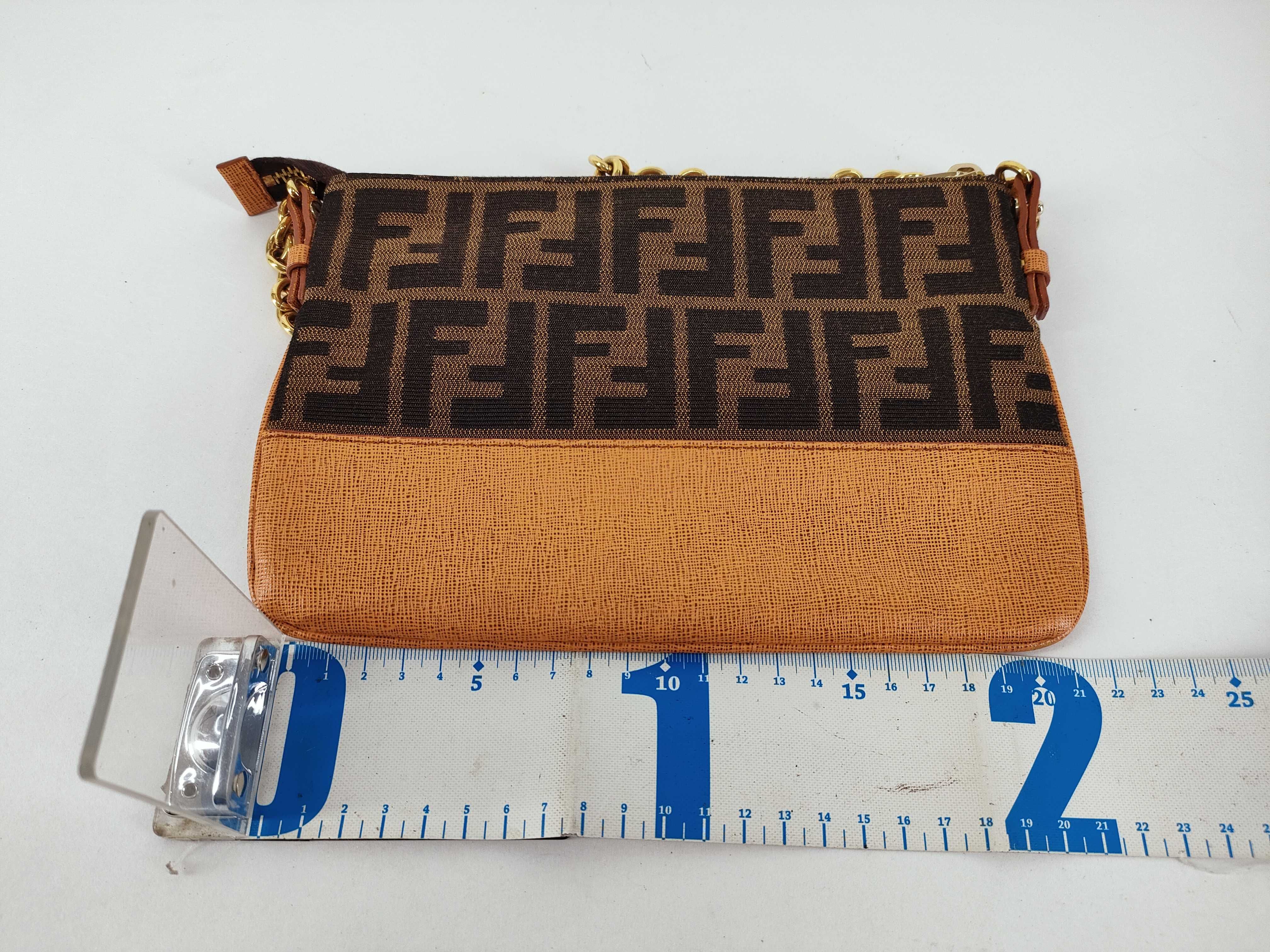 Zucca pattern shoulder bag, Fendi 8MO260 Zucca shoulder bag — view 2