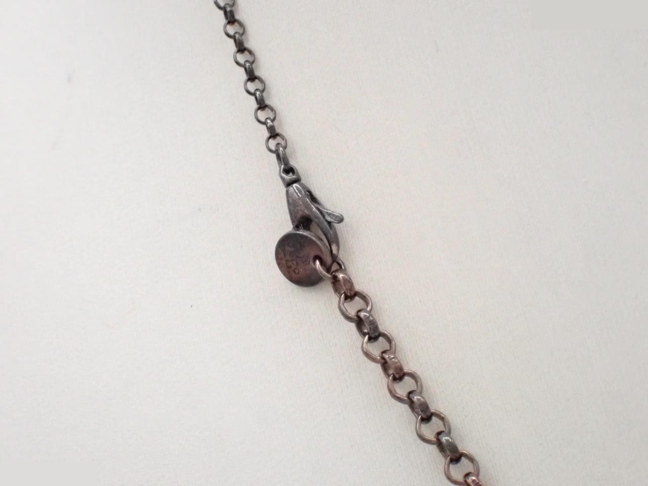 Interlocking Necklace, chain approximately 50cm, 925 sterling silver, 7.2g — view 2