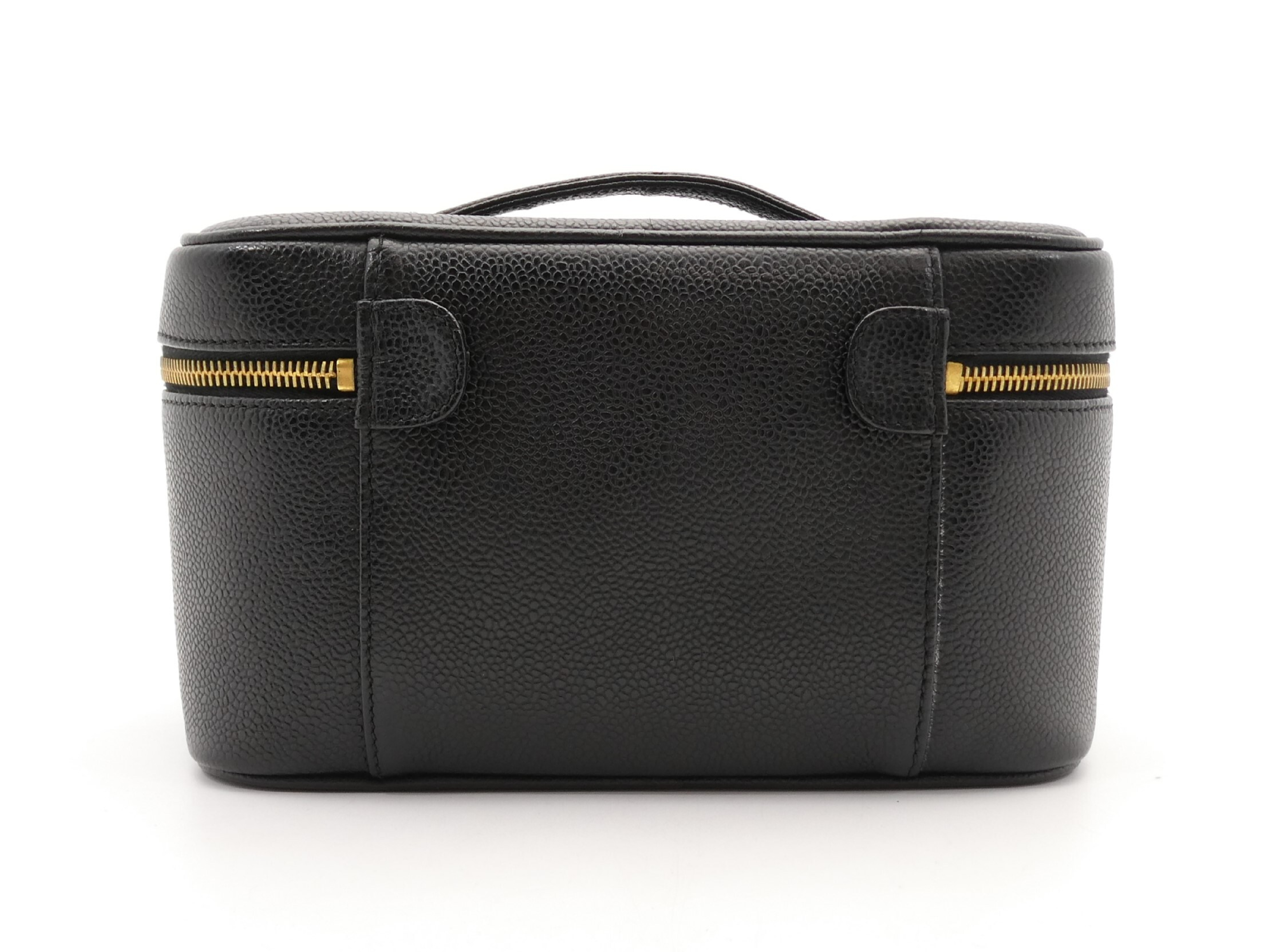 Caviar Skin Coco Mark Vanity Bag — view 2