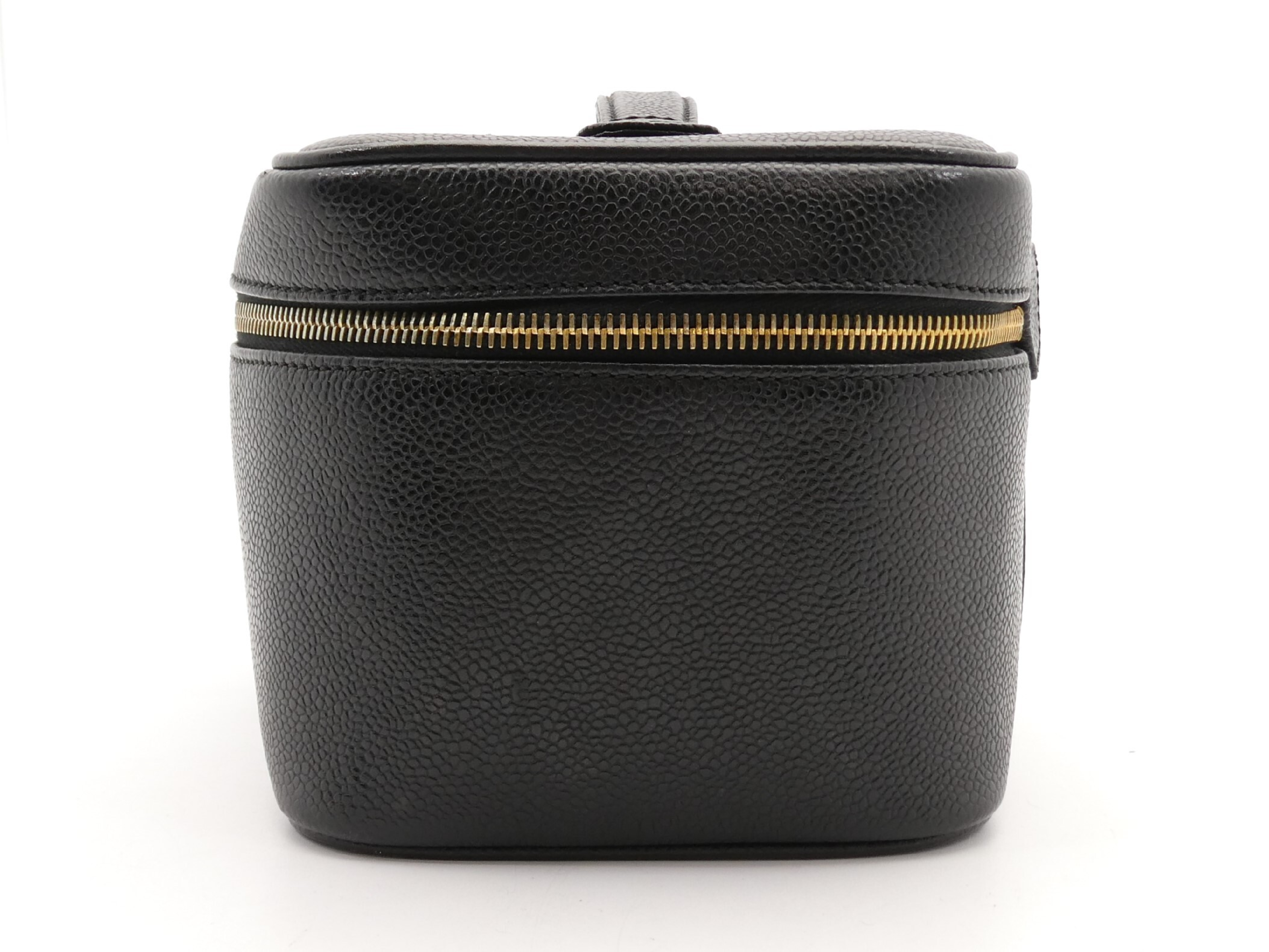 Caviar Skin Coco Mark Vanity Bag — view 3
