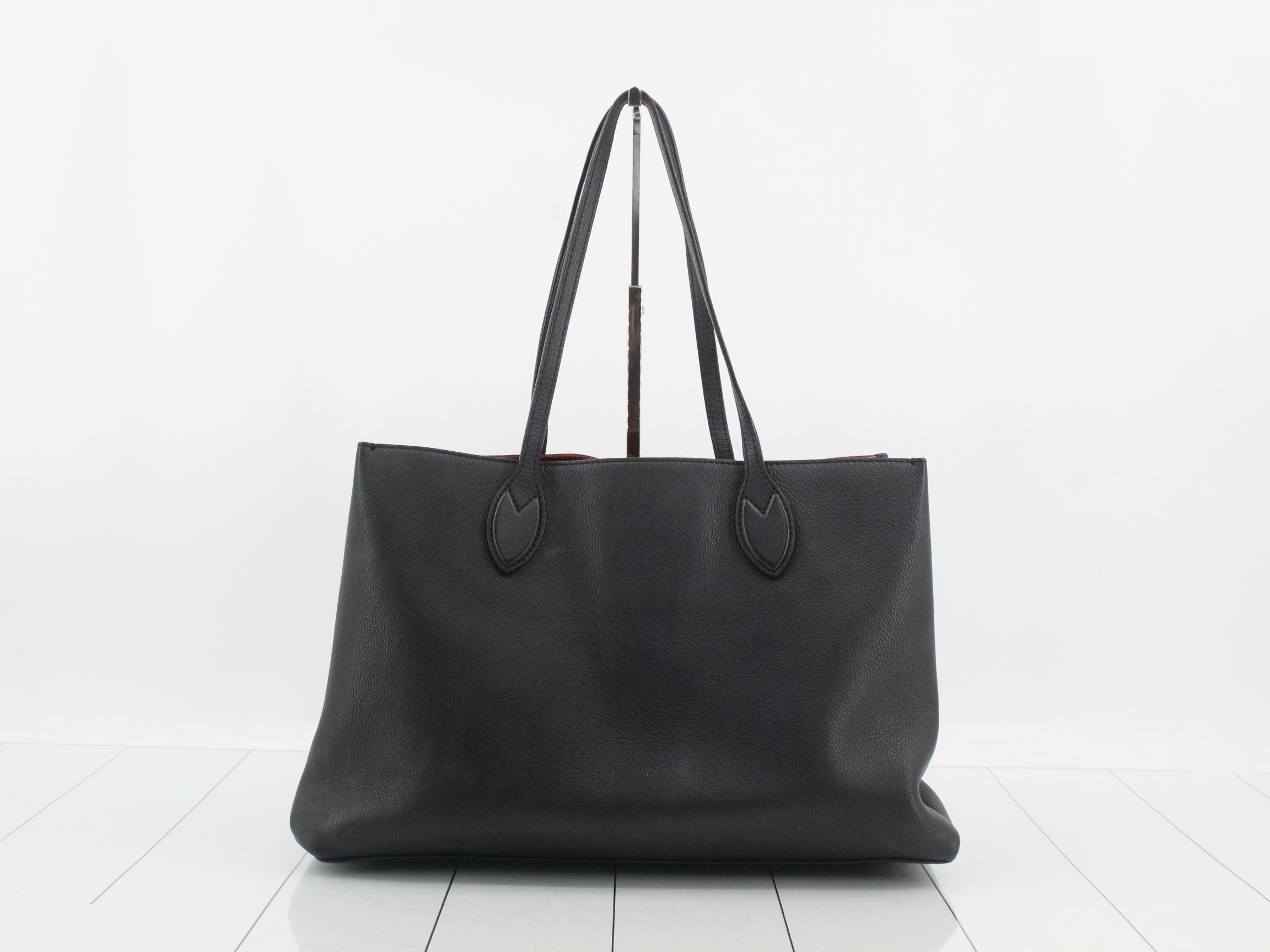 LV Lock Me Shopper Noir - RFID detected — view 2