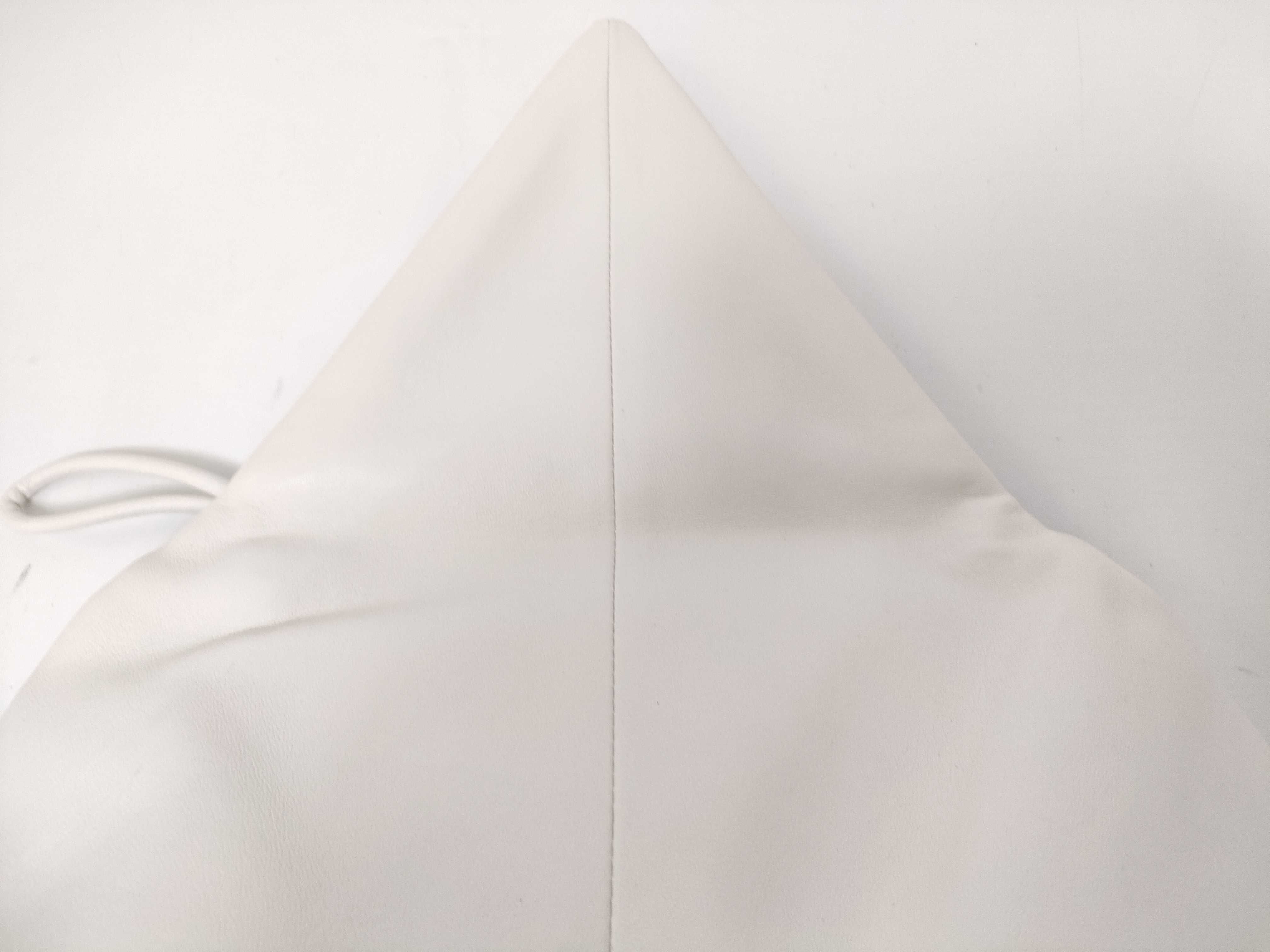 Triangle Leather Clutch Bag — view 7