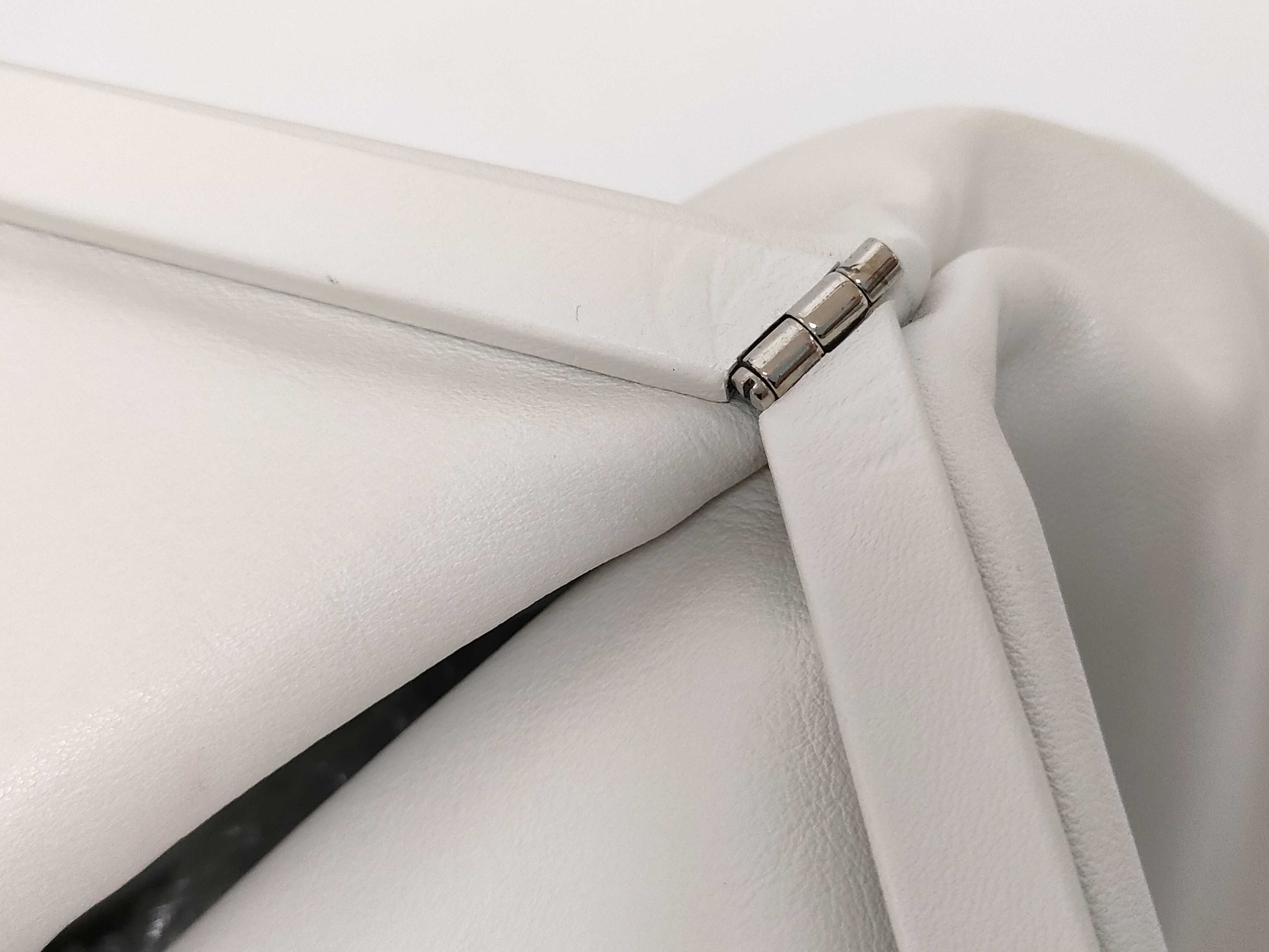 Triangle Leather Clutch Bag — view 9