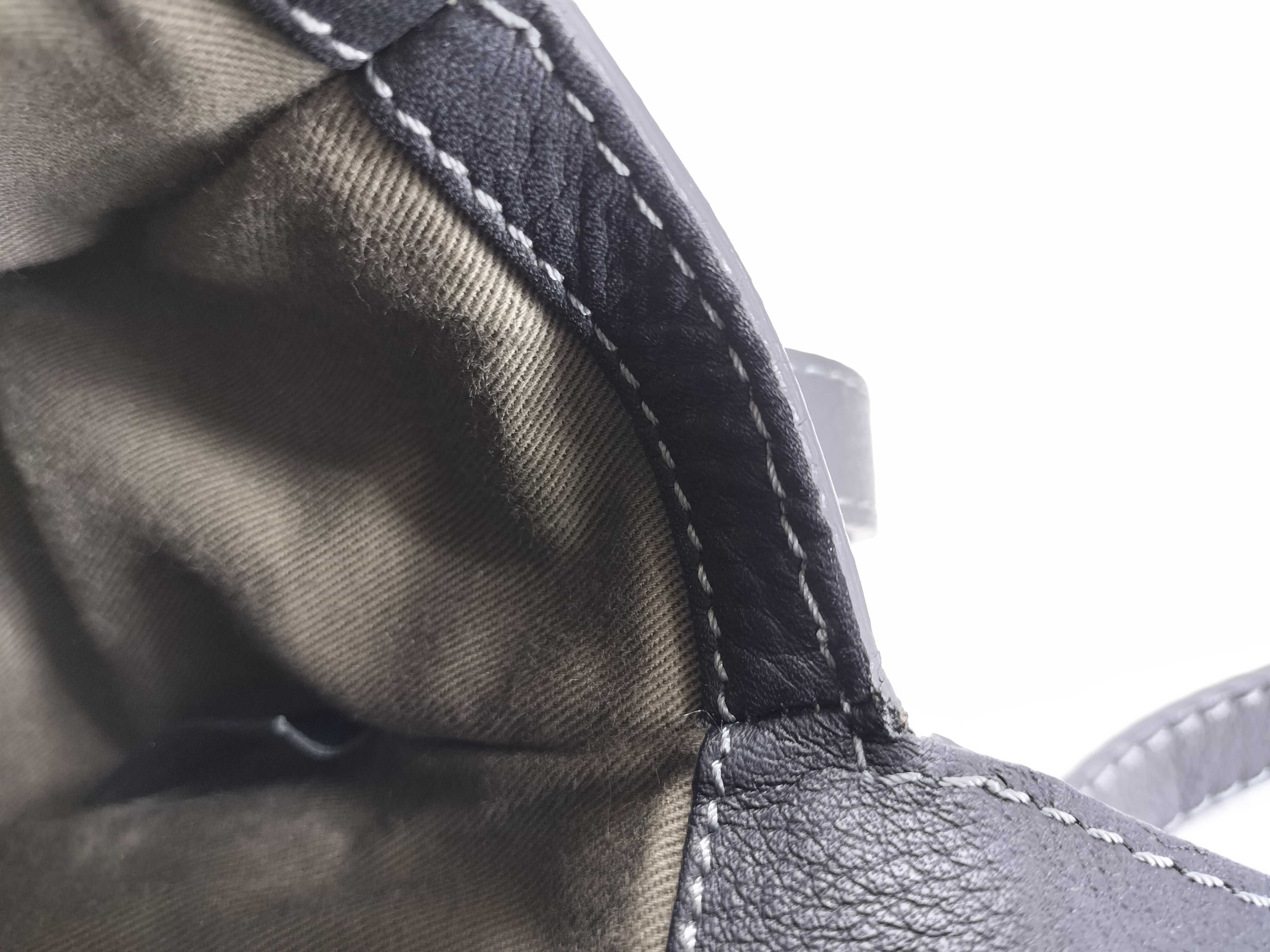 Marcie Leather Shoulder Bag, Black — view 9