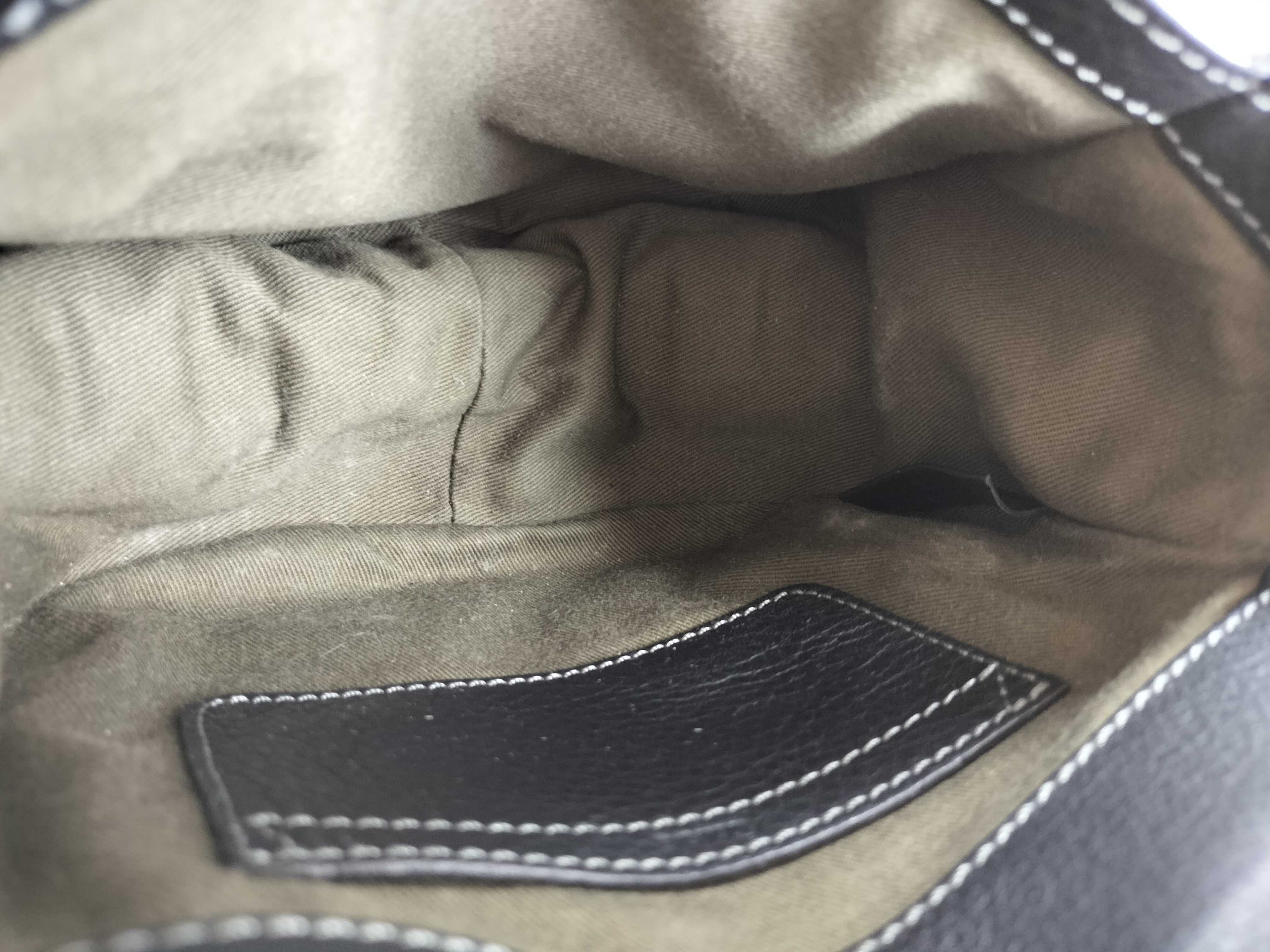 Marcie Leather Shoulder Bag, Black — view 10