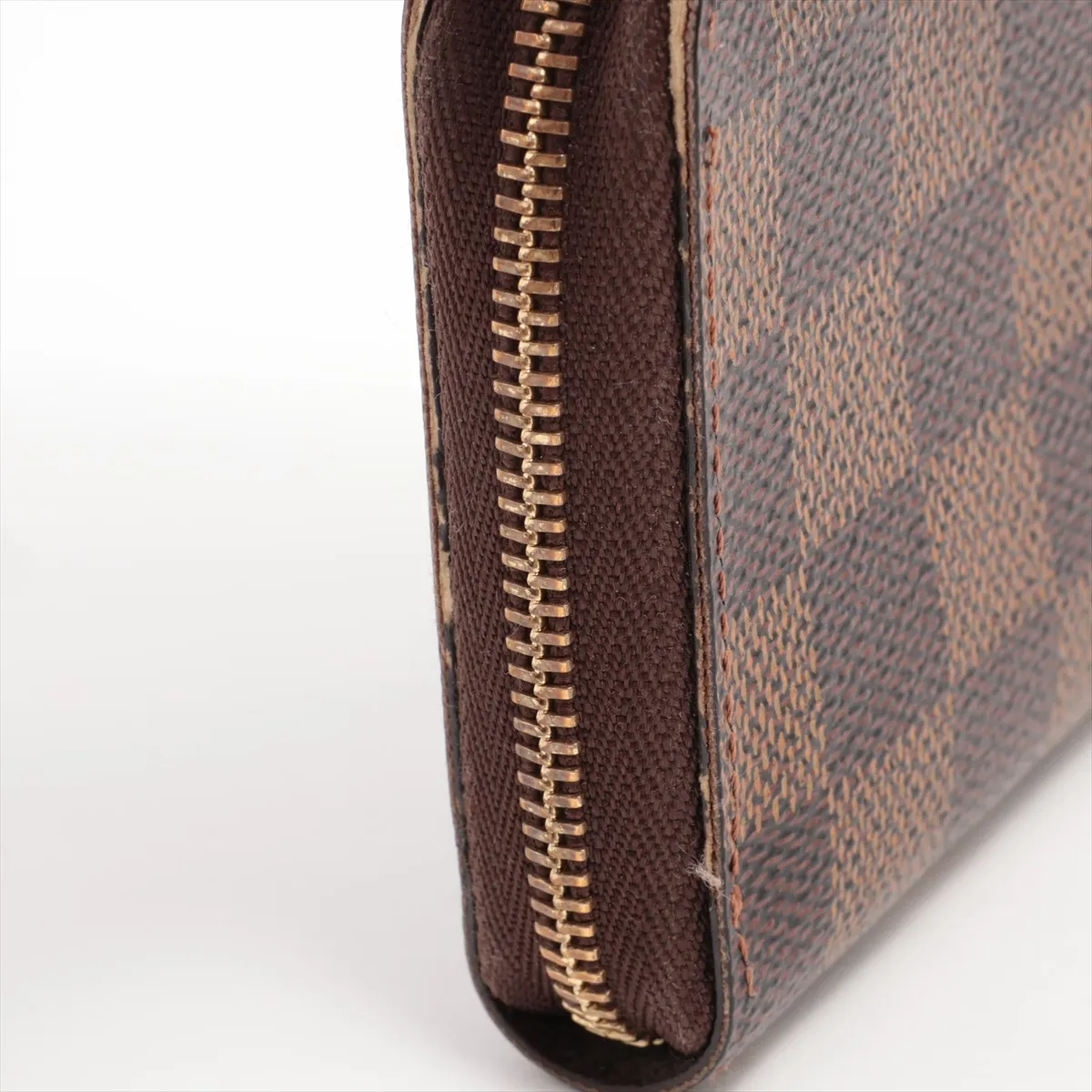 Damier Zippy Coin Purse N63070 TS3186 Brown Compact Wallet — view 11