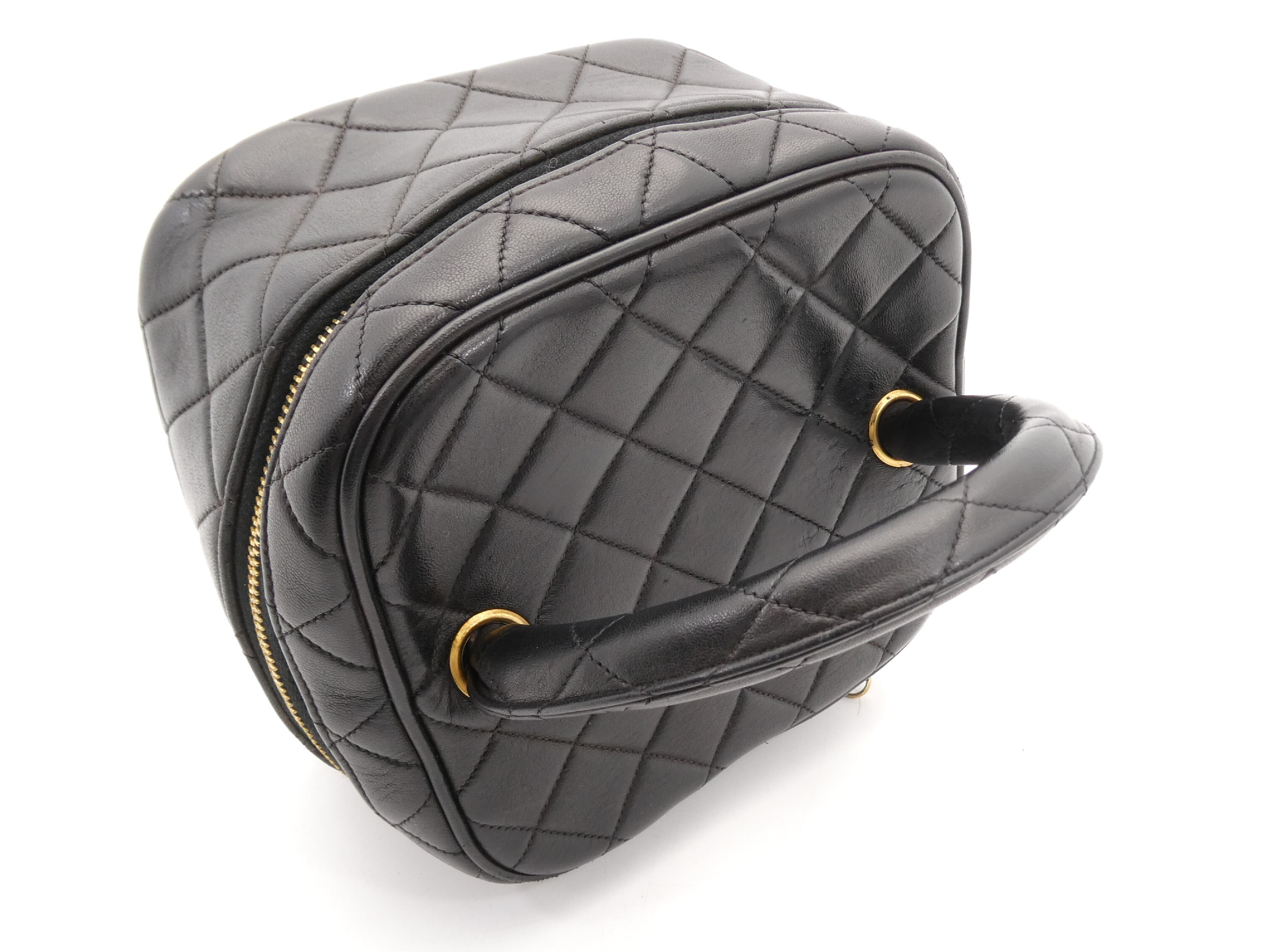 Matelassé Coco Mark Vanity Bag — view 6