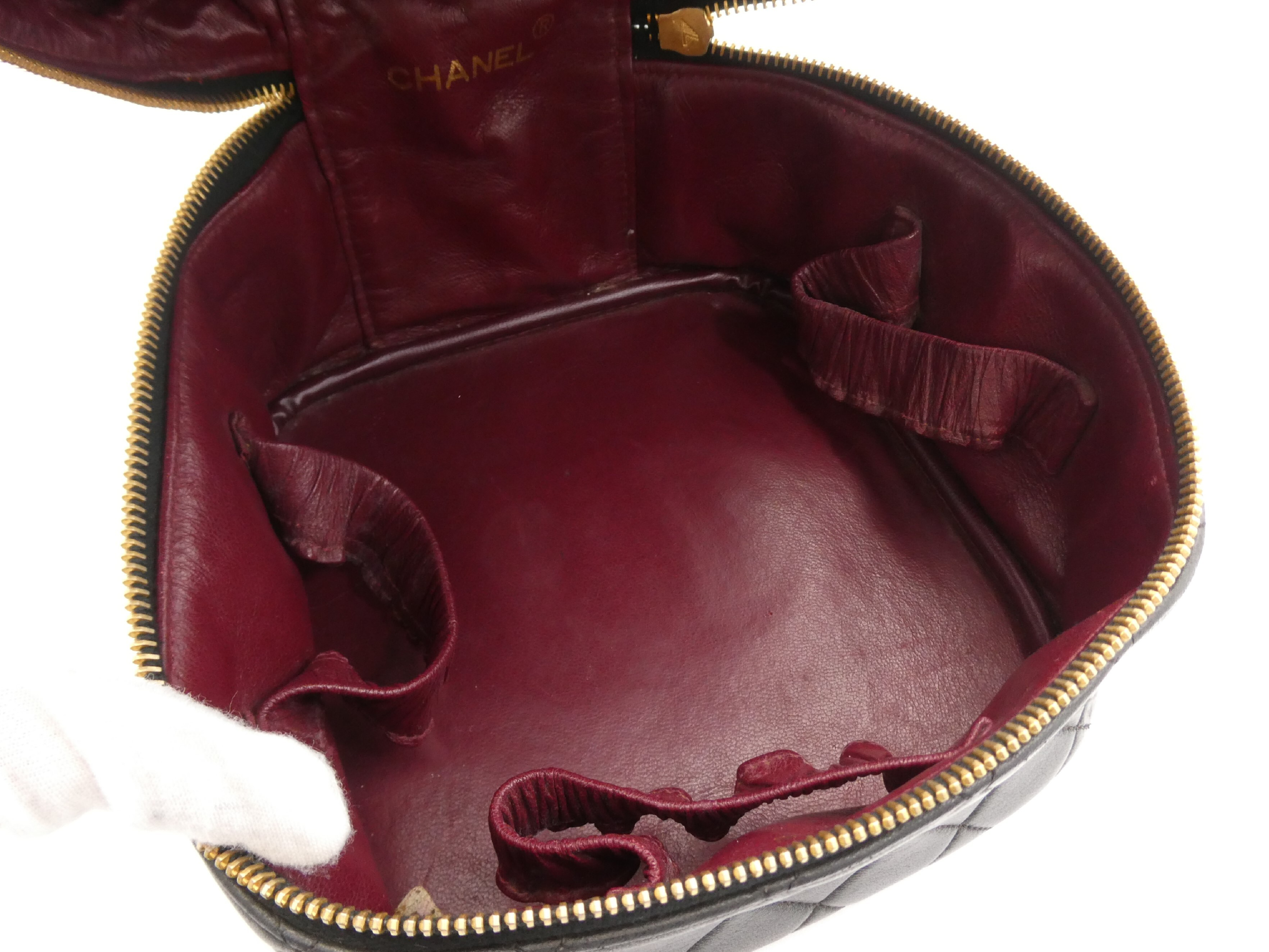 Matelassé Coco Mark Vanity Bag — view 7