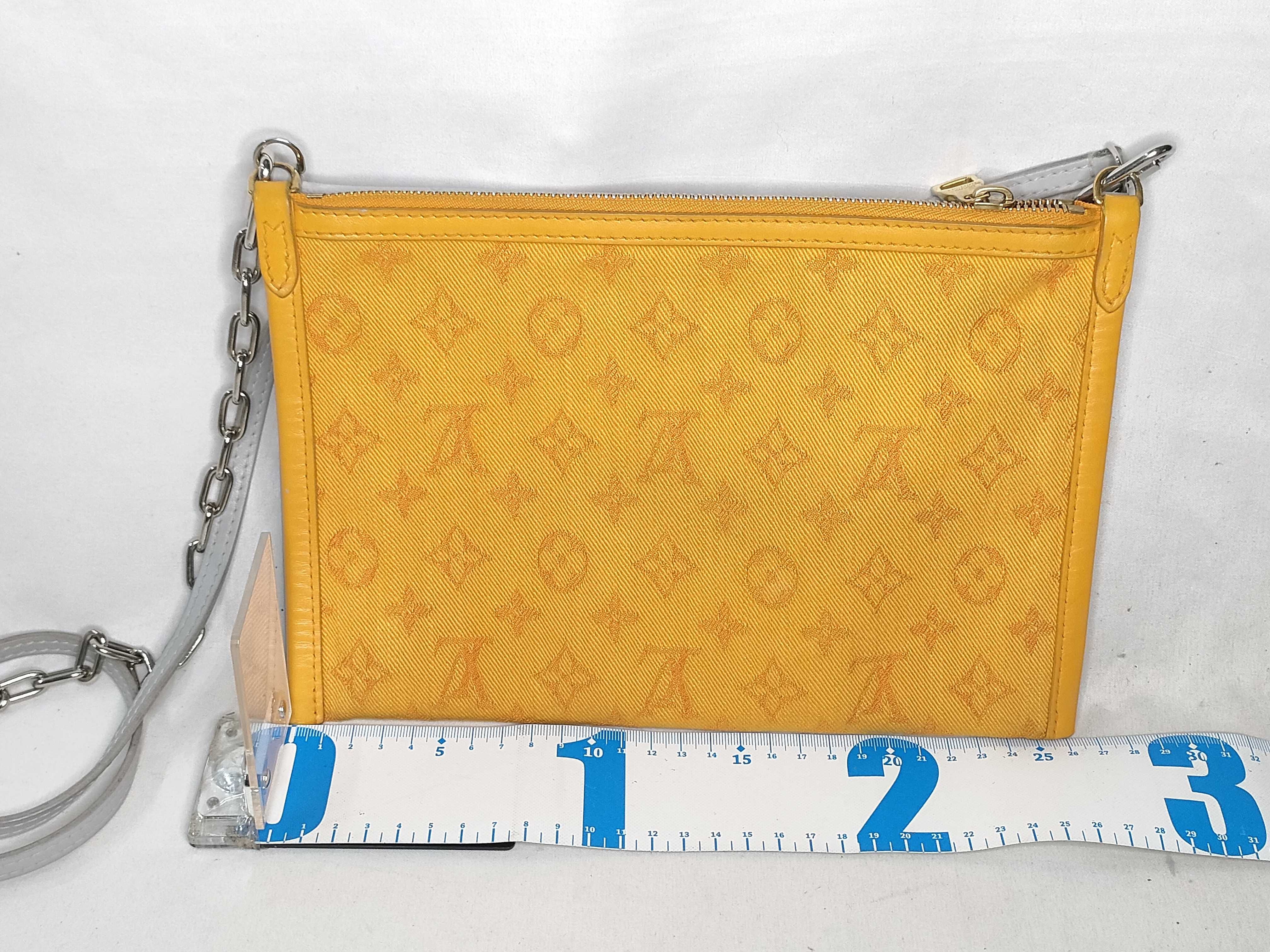 Monogram Flat Messenger Shoulder Bag — view 2