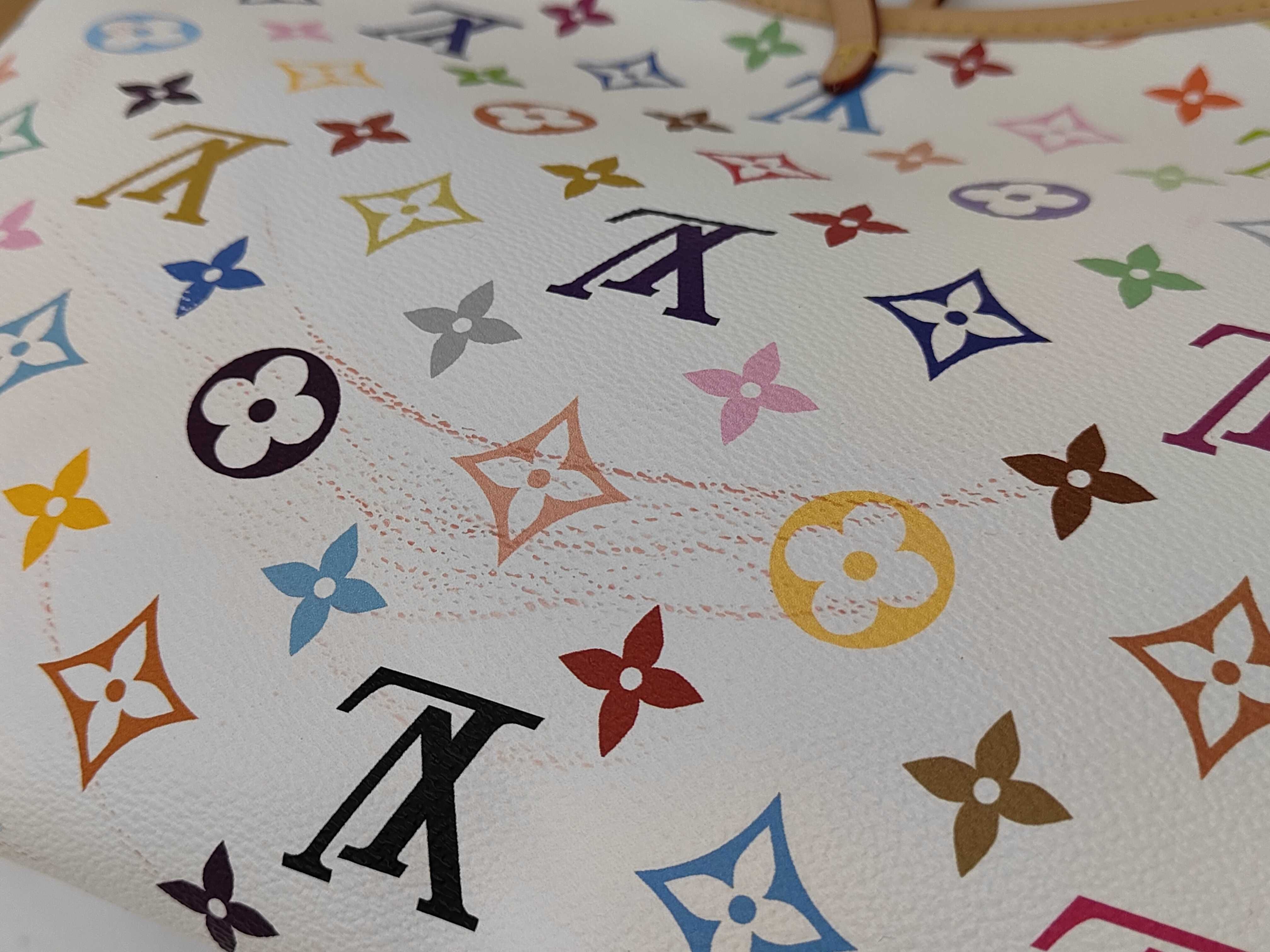 M13661 Multicolor Carryall NM PM (Shoulder Bag) with Takashi Murakami Pouch and Dust Bag — view 14