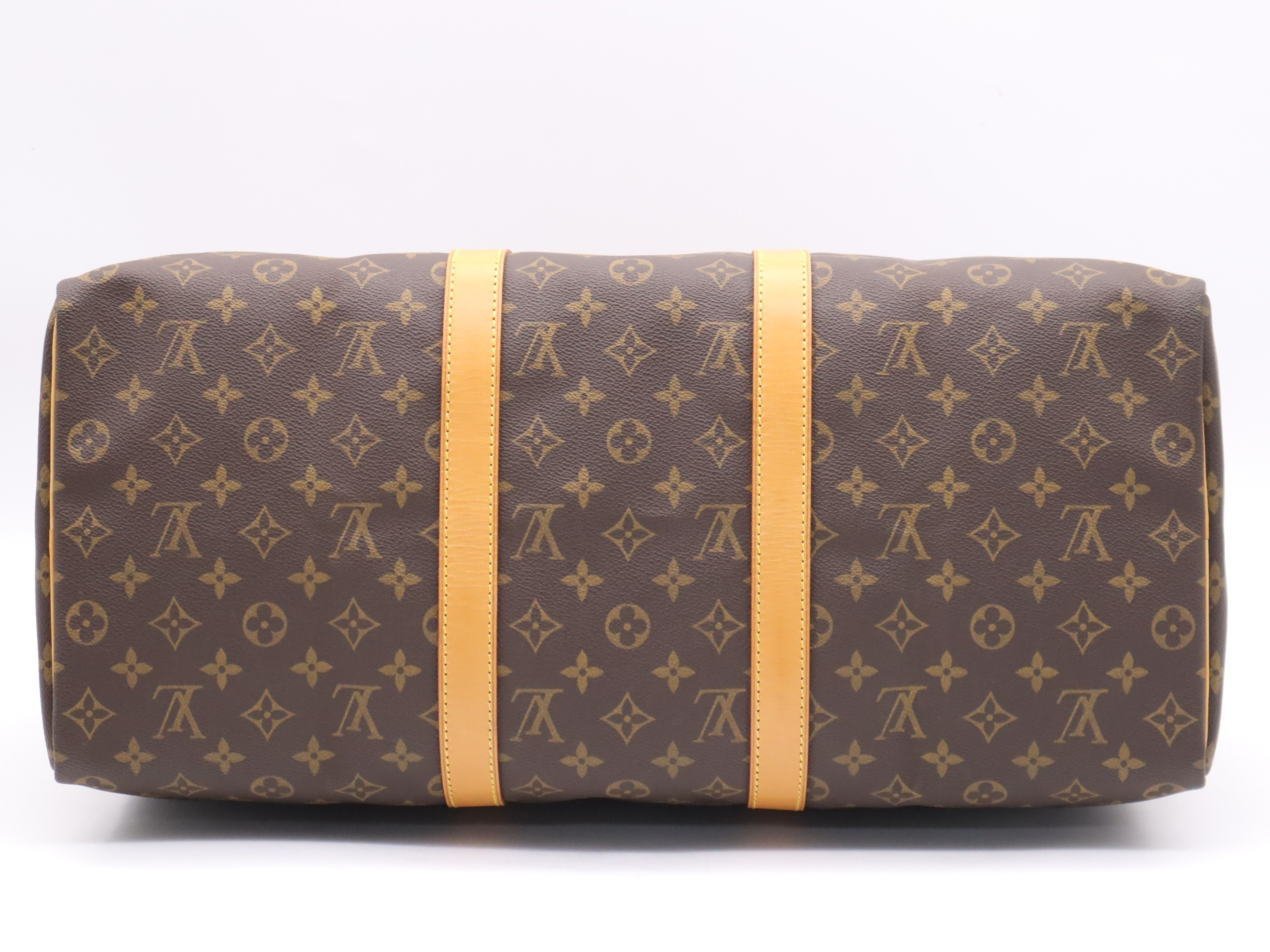 Keepall 50 with padlock, 2 keys, name tag, handle, and dust bag. — view 4