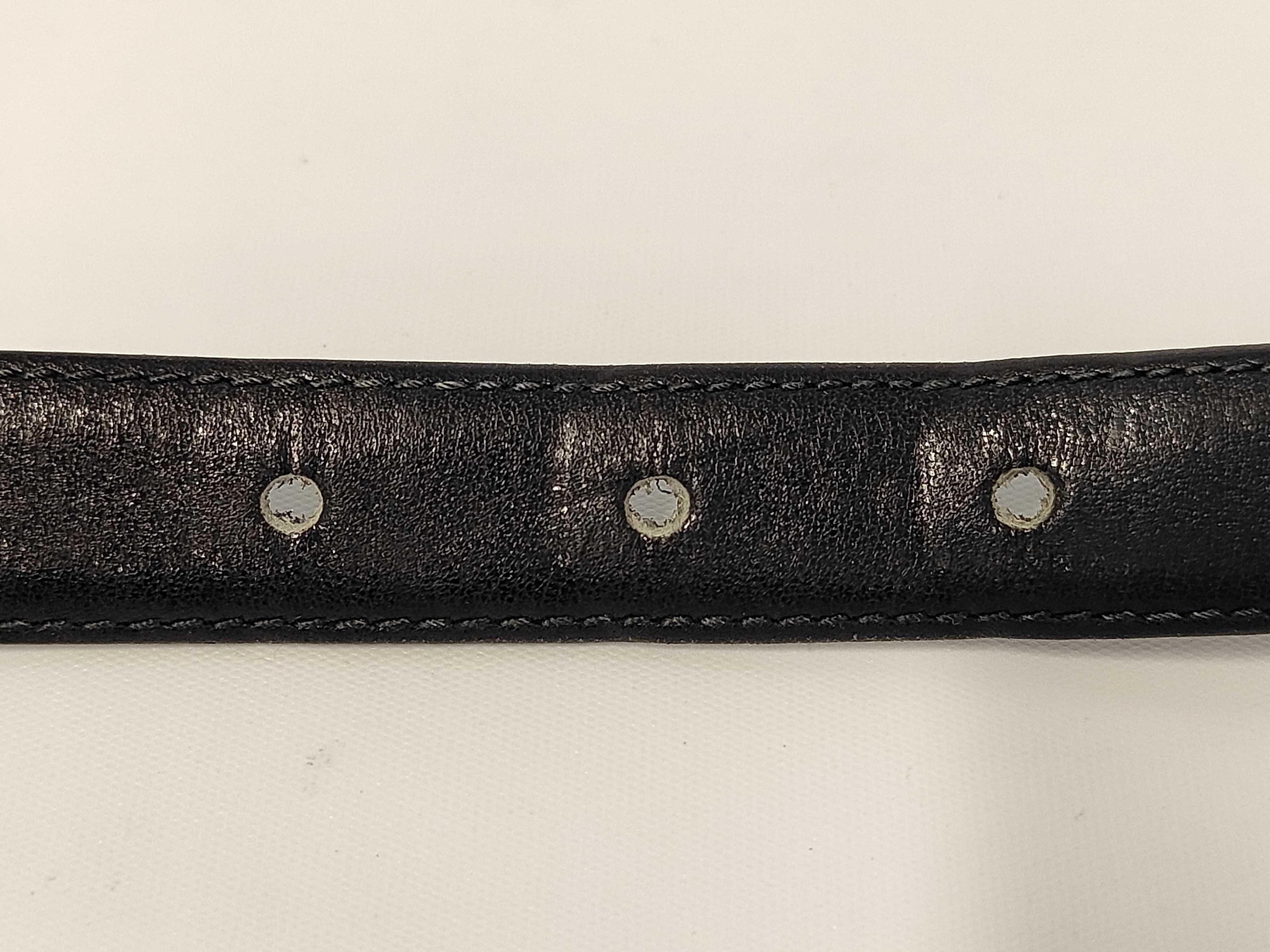 Carriage Leather Belt Size 60 Belt — view 6