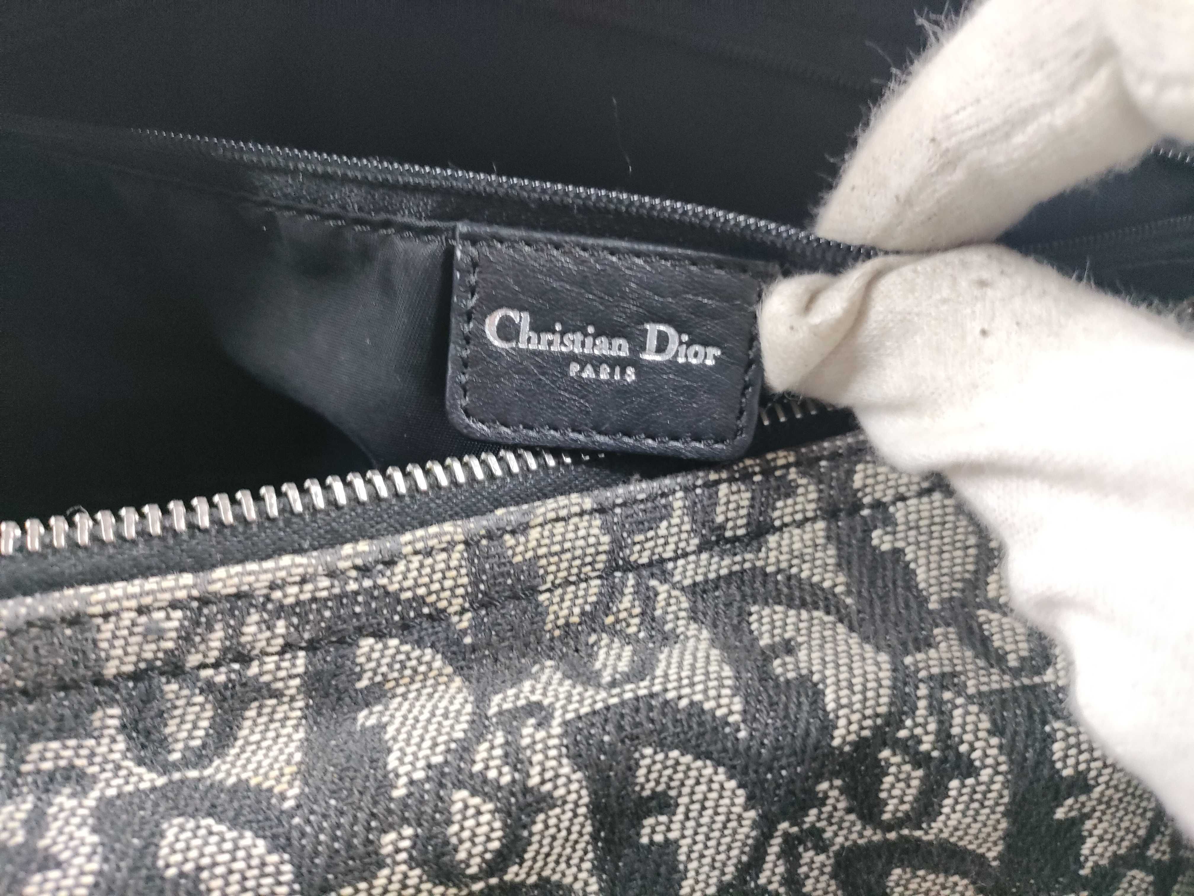 Trotter Dior Tote Bag Trotter Canvas Leather Tote Bag — view 14