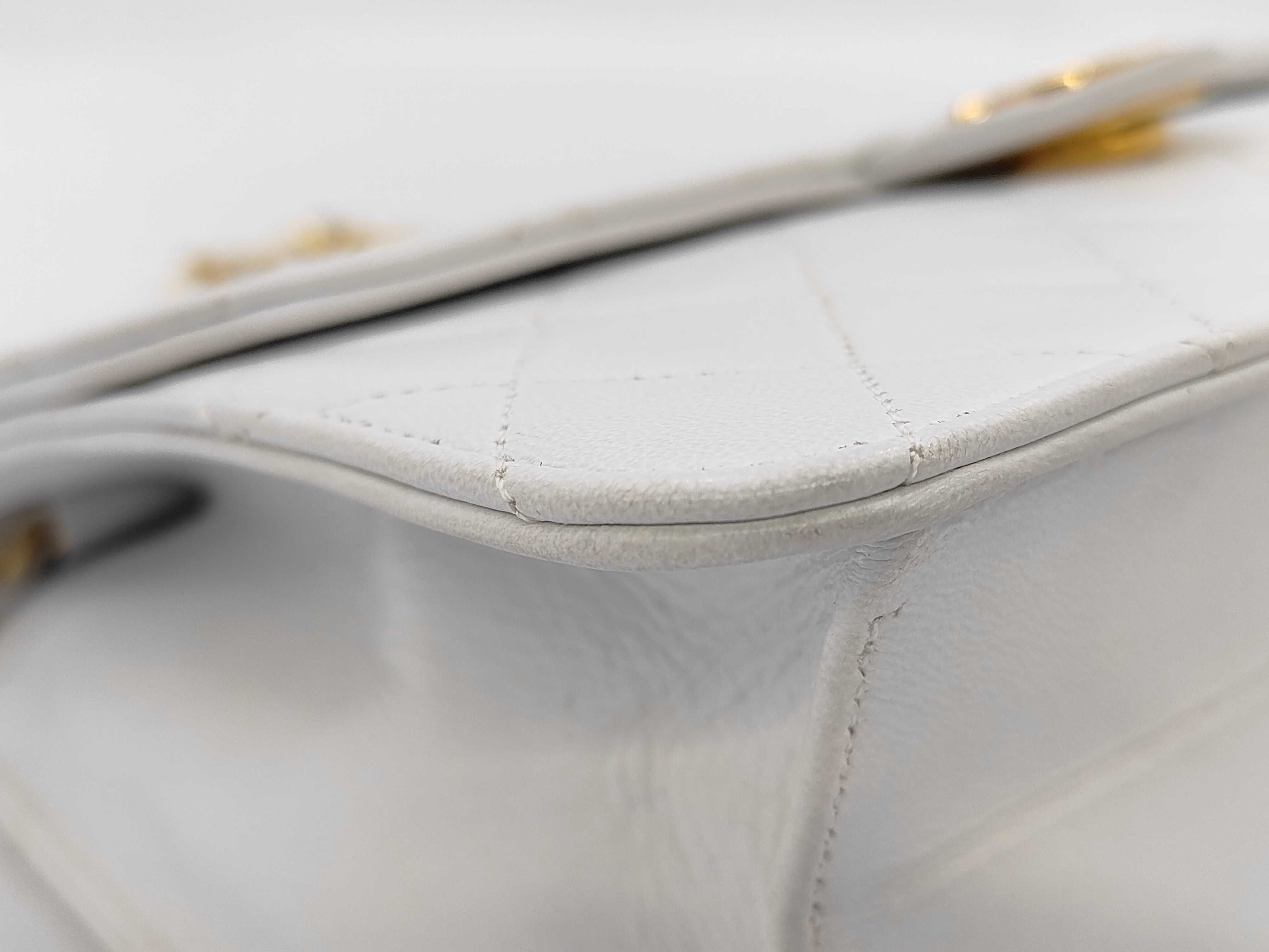 Matelassé Chain Shoulder Lambskin Shoulder Bag — view 6