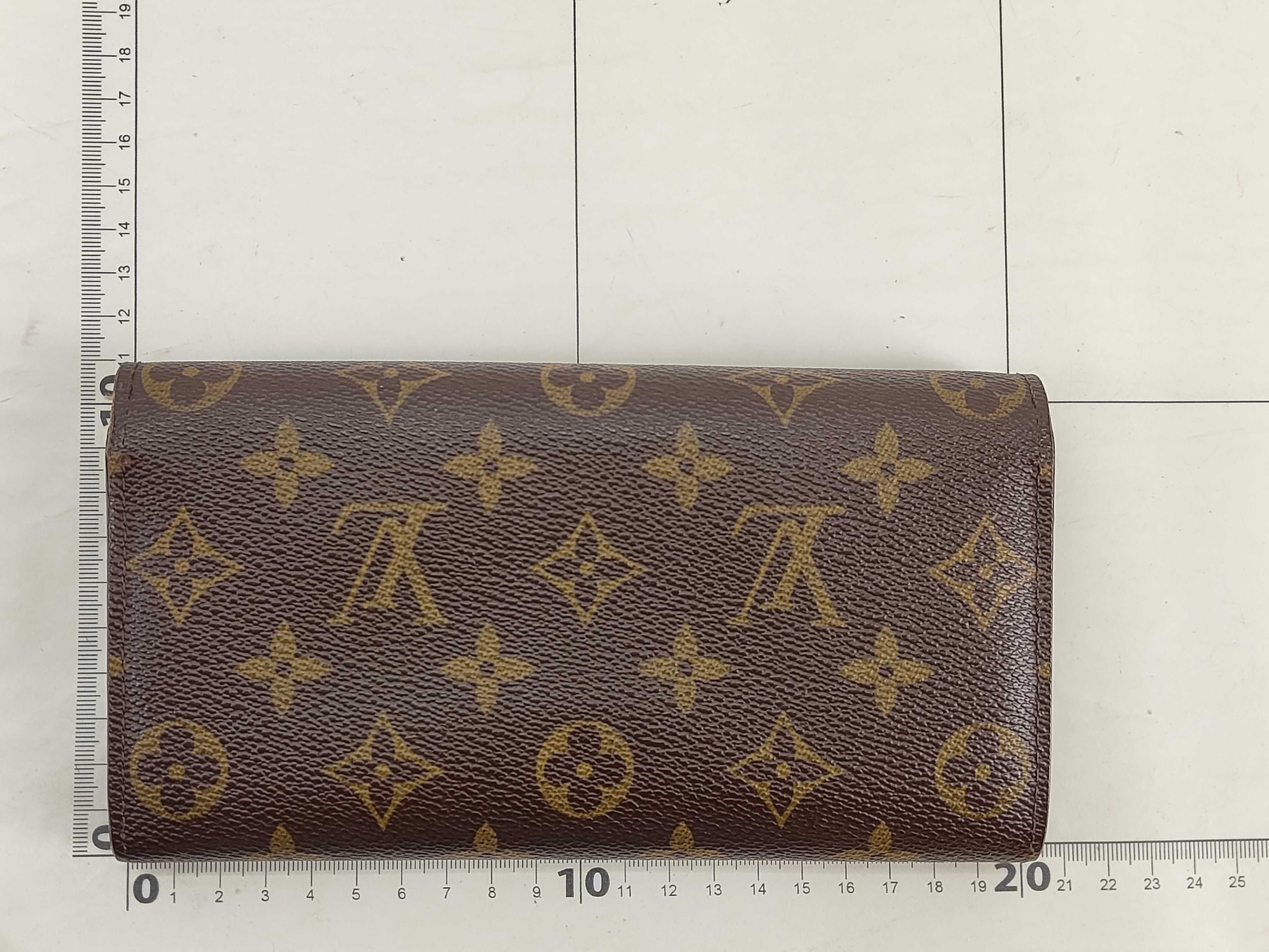 Monogram LOUIS VUITTON M61734 Monogram Portefeuille Sarah Wallet — view 2