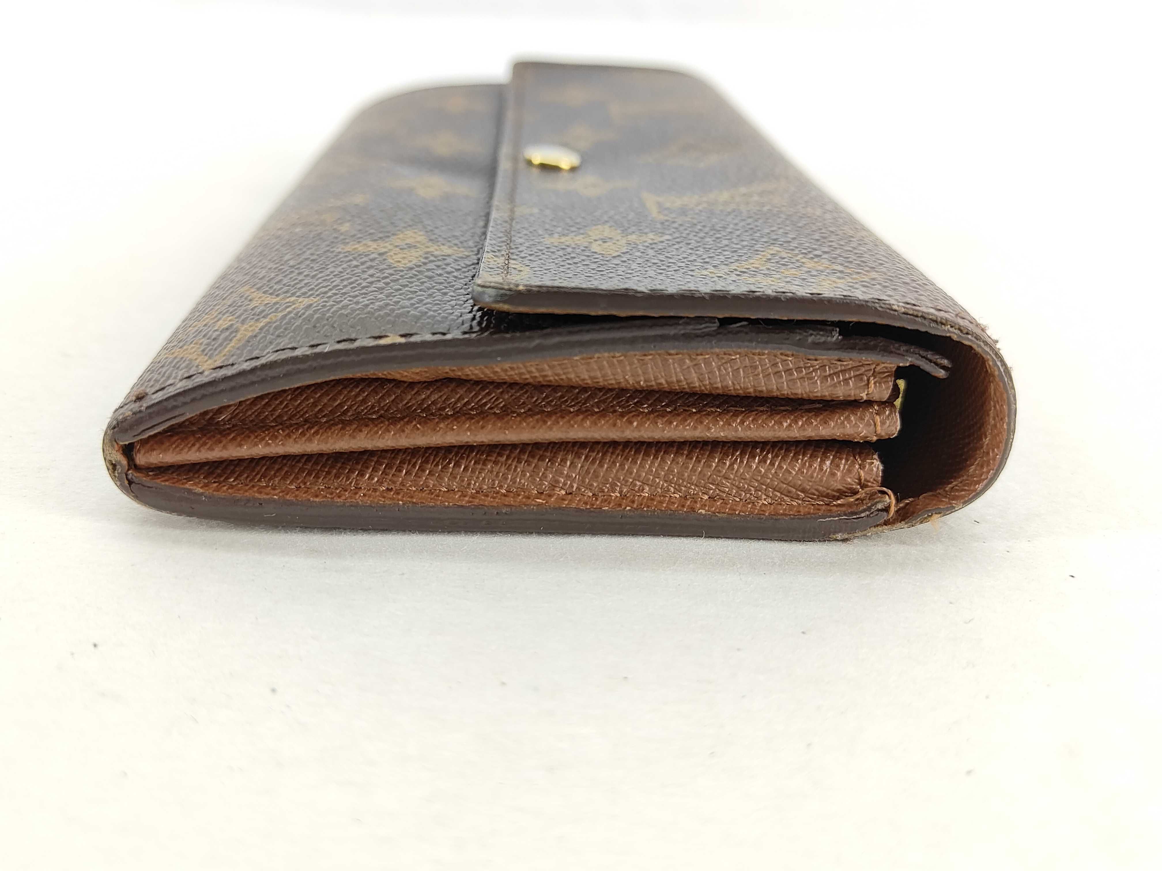 Monogram LOUIS VUITTON M61734 Monogram Portefeuille Sarah Wallet — view 5