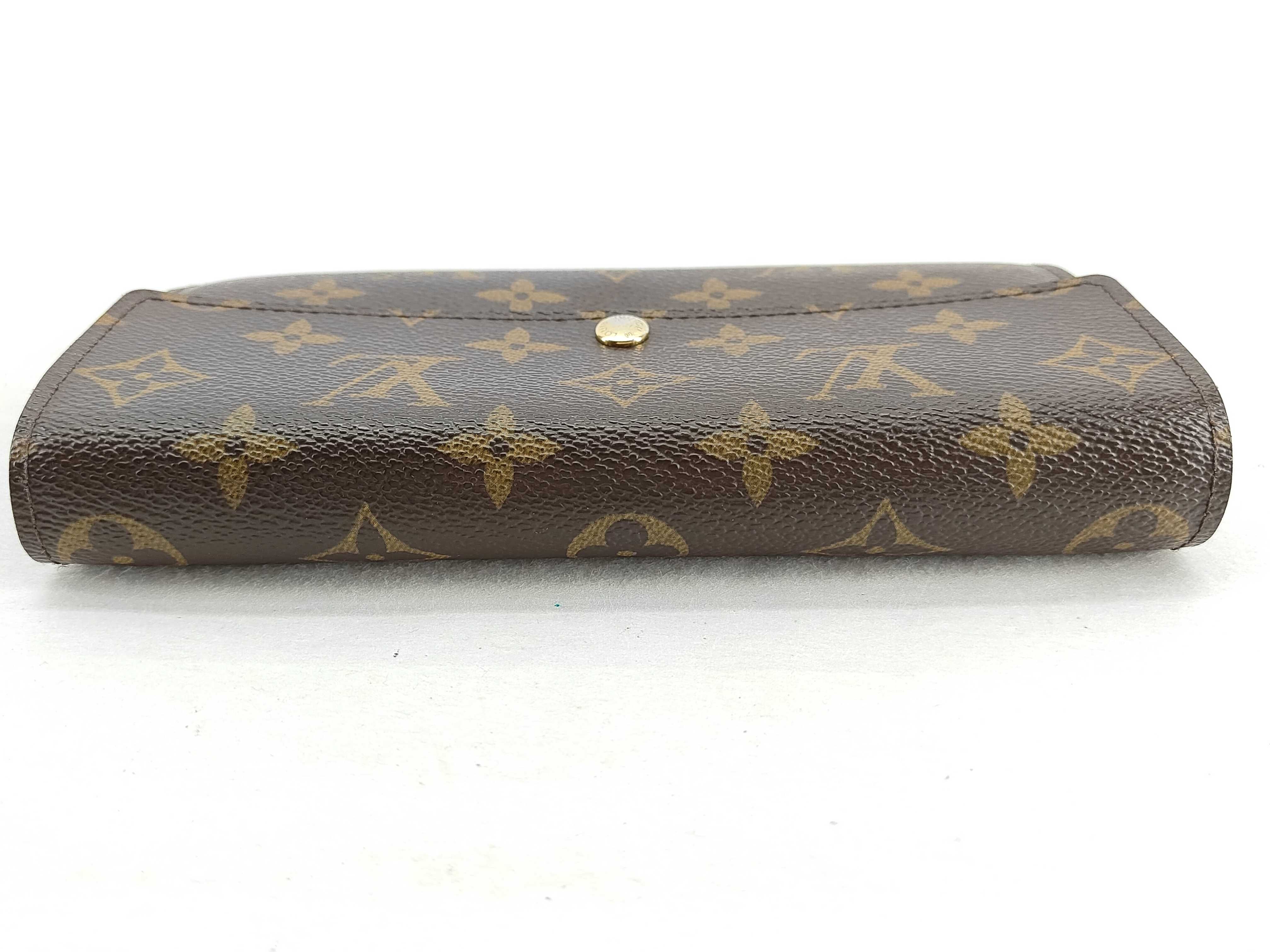 Monogram LOUIS VUITTON M61734 Monogram Portefeuille Sarah Wallet — view 6
