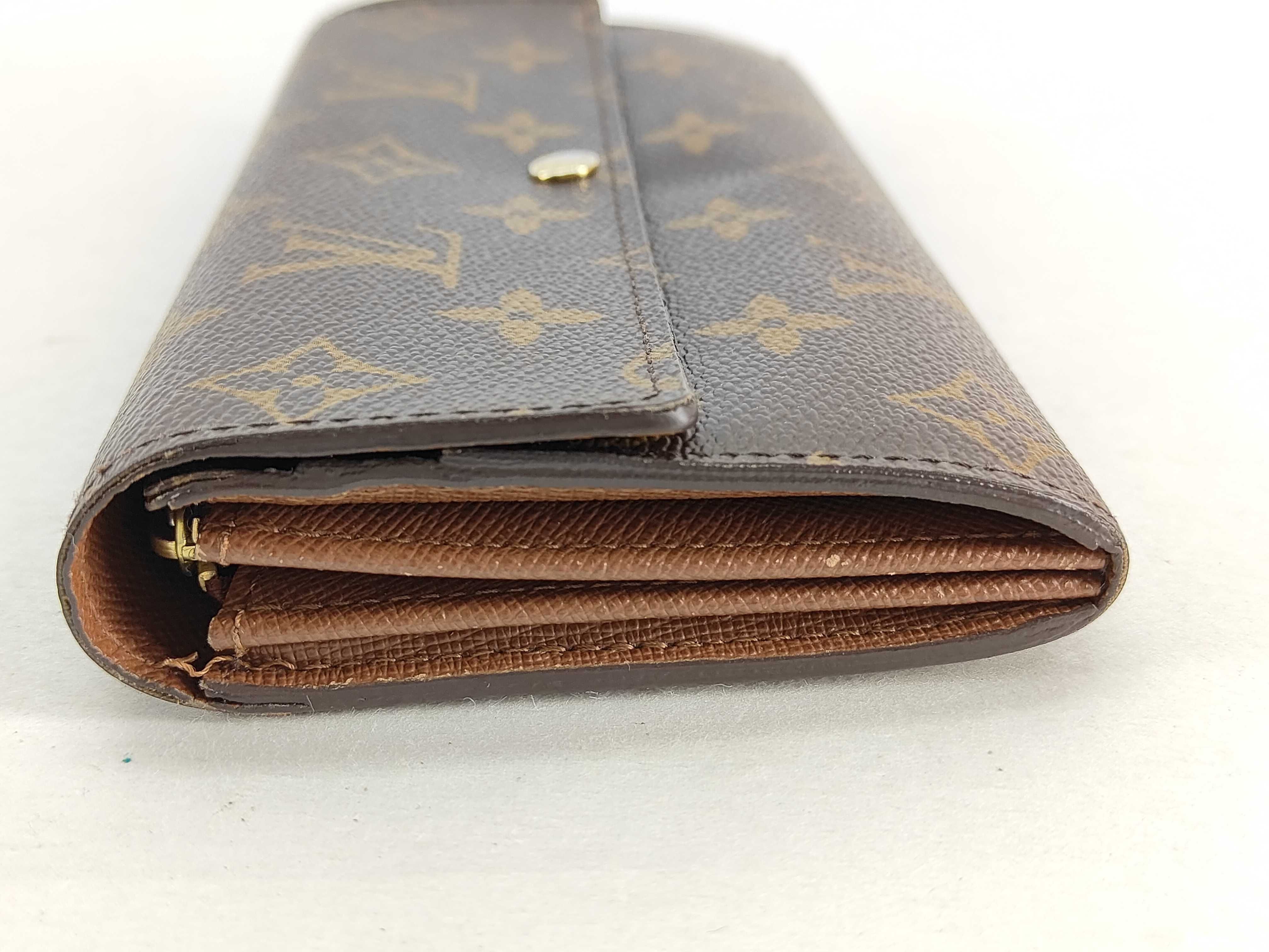 Monogram LOUIS VUITTON M61734 Monogram Portefeuille Sarah Wallet — view 7