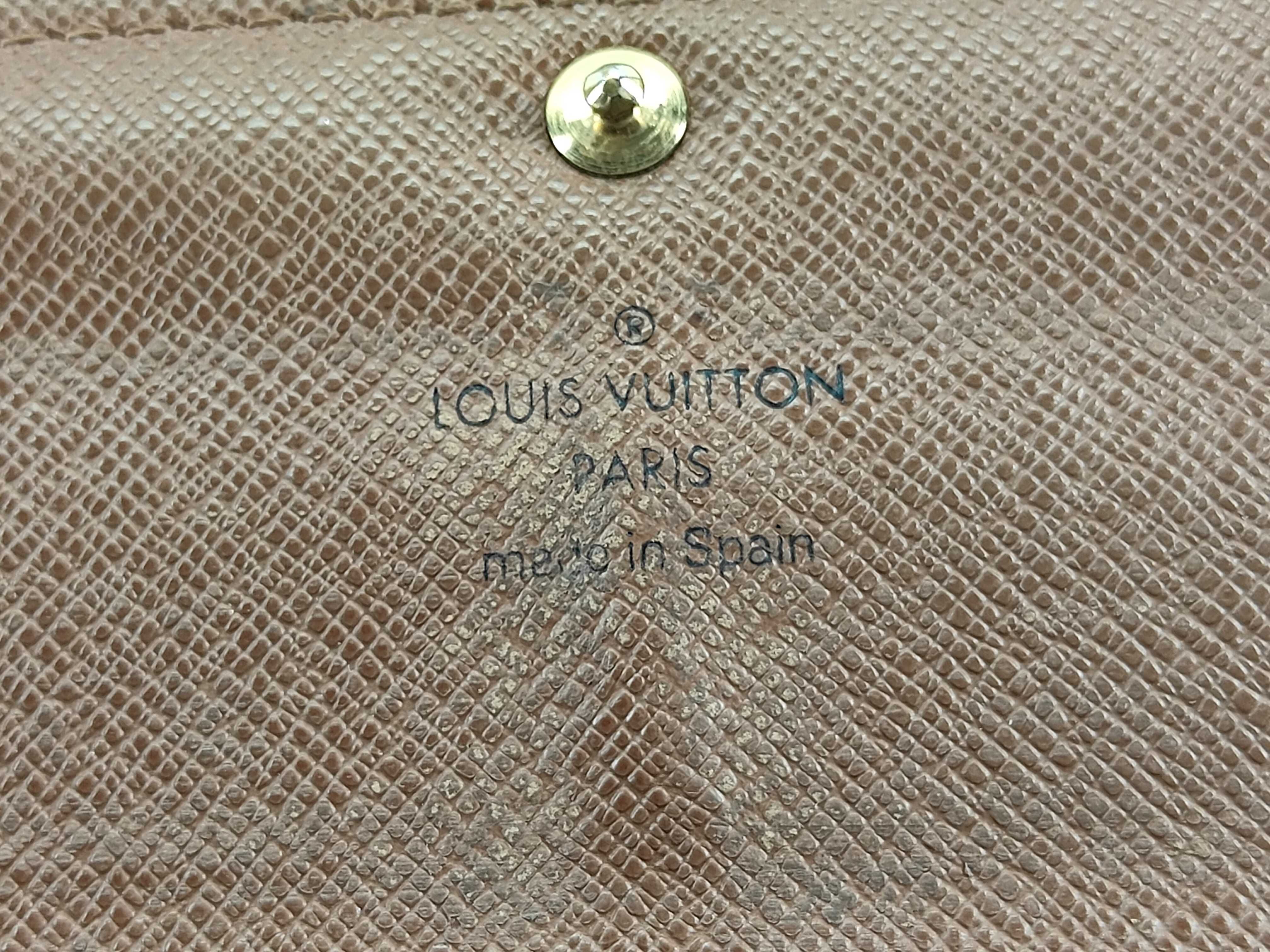 Monogram LOUIS VUITTON M61734 Monogram Portefeuille Sarah Wallet — view 10
