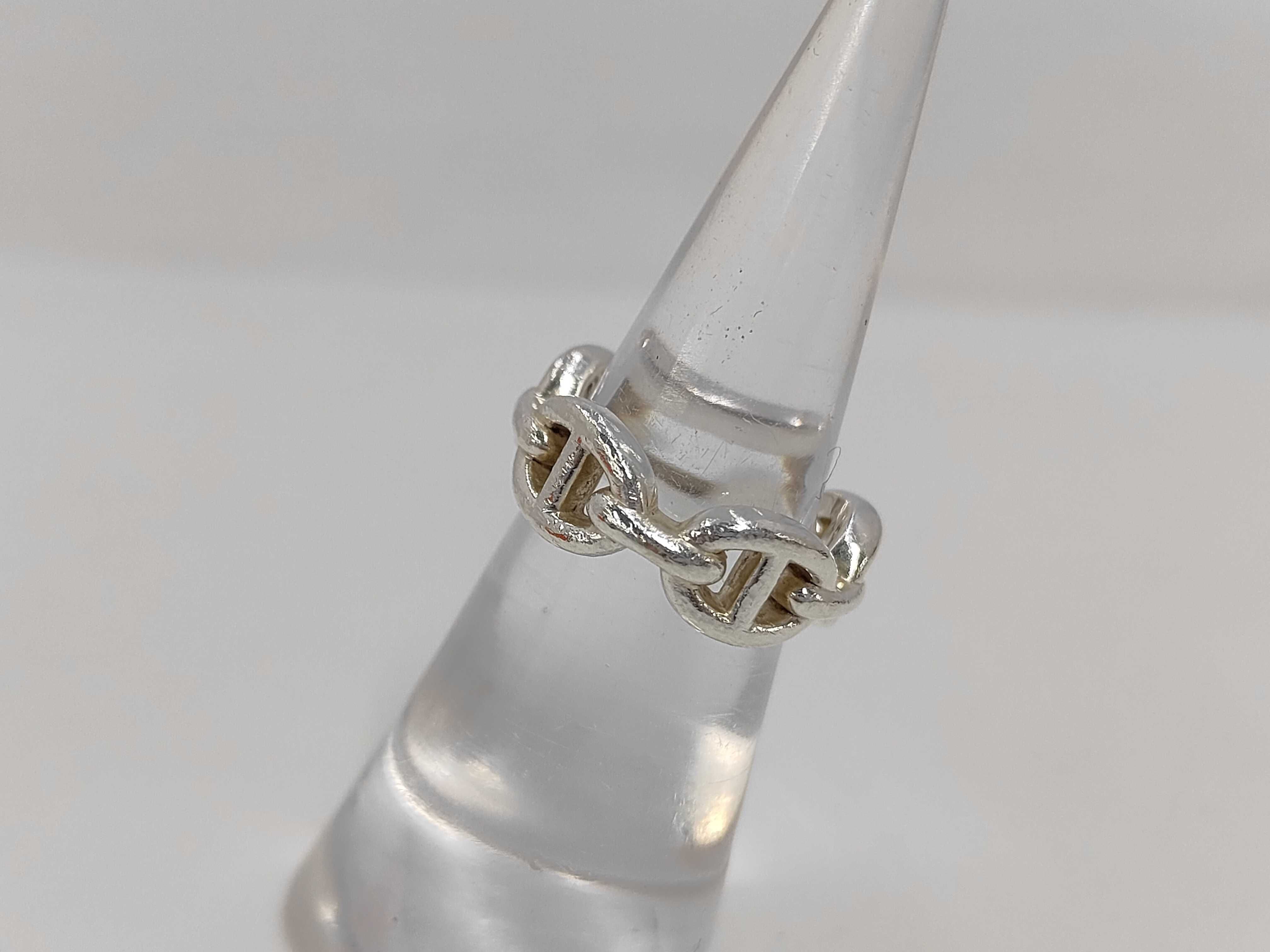 Chaine d'Ancre Enchainée Ring, Sterling Silver 925 Ring — view 2