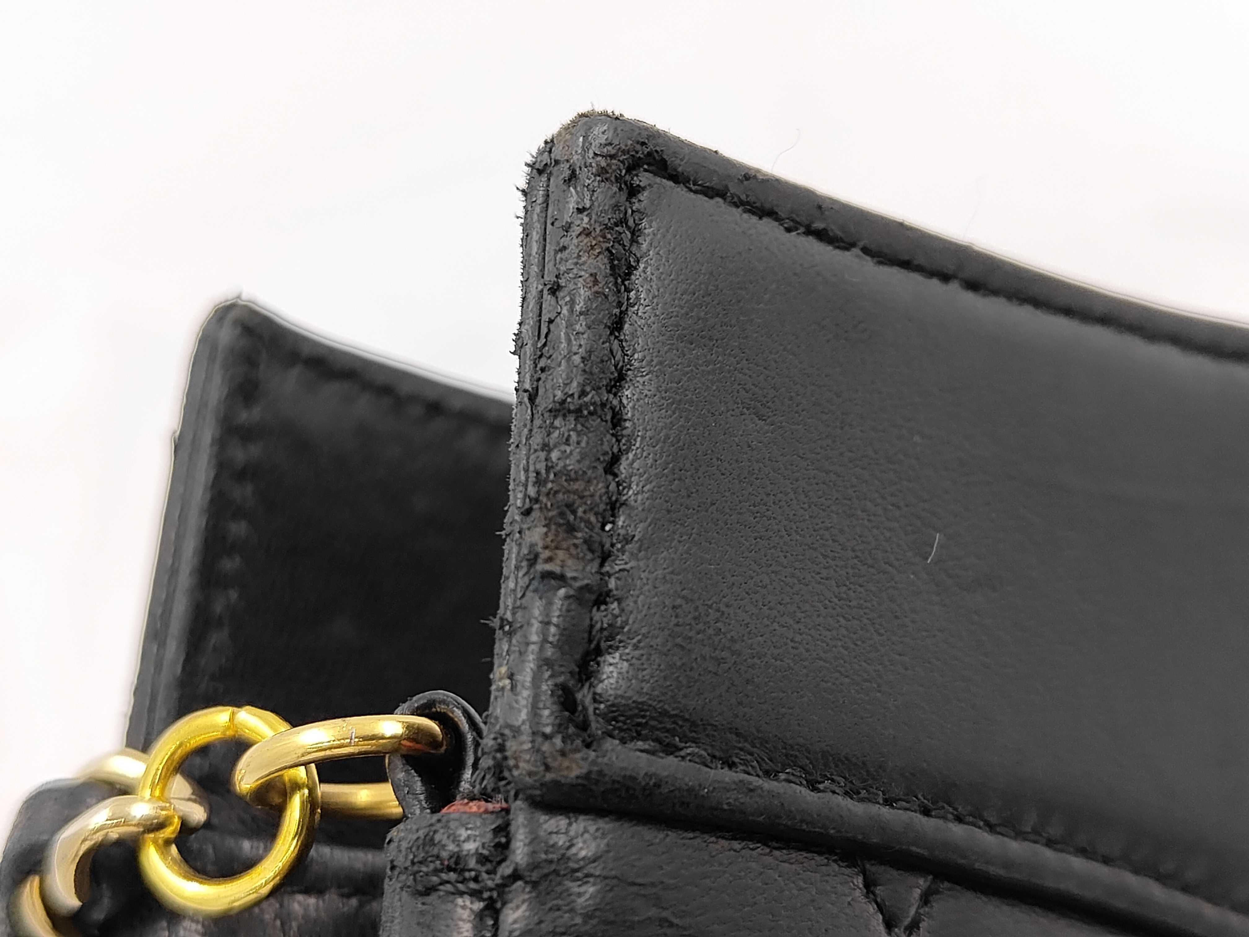 Matelassé 2-way Black Handbag — view 13