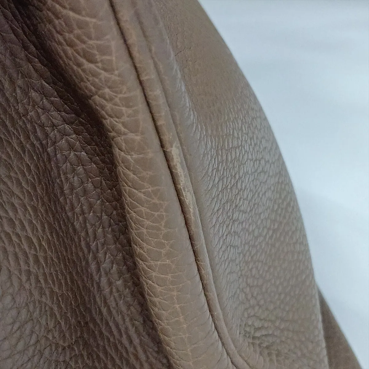 [Individually packaged] Hermes Birkin 35 Letournée Taurillon Clemence Etoupe Silver Hardware J: 2006 — view 14
