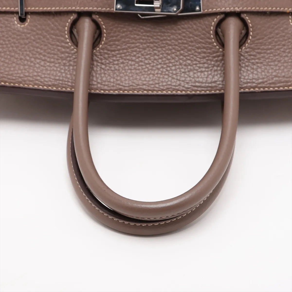 [Individually packaged] Hermes Birkin 35 Letournée Taurillon Clemence Etoupe Silver Hardware J: 2006 — view 5