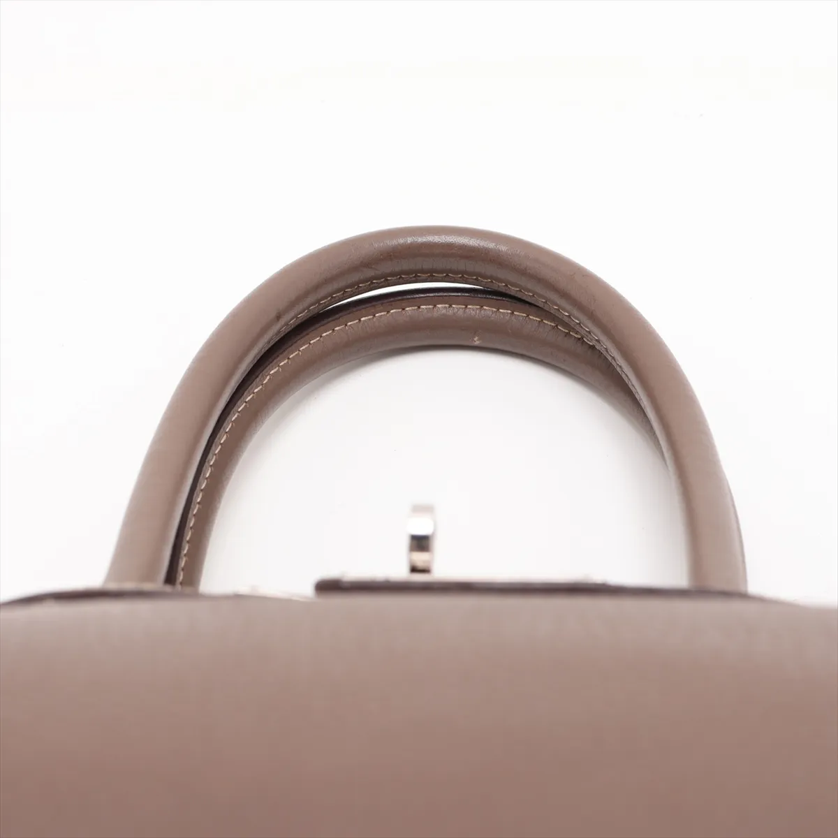 [Individually packaged] Hermes Birkin 35 Letournée Taurillon Clemence Etoupe Silver Hardware J: 2006 — view 6