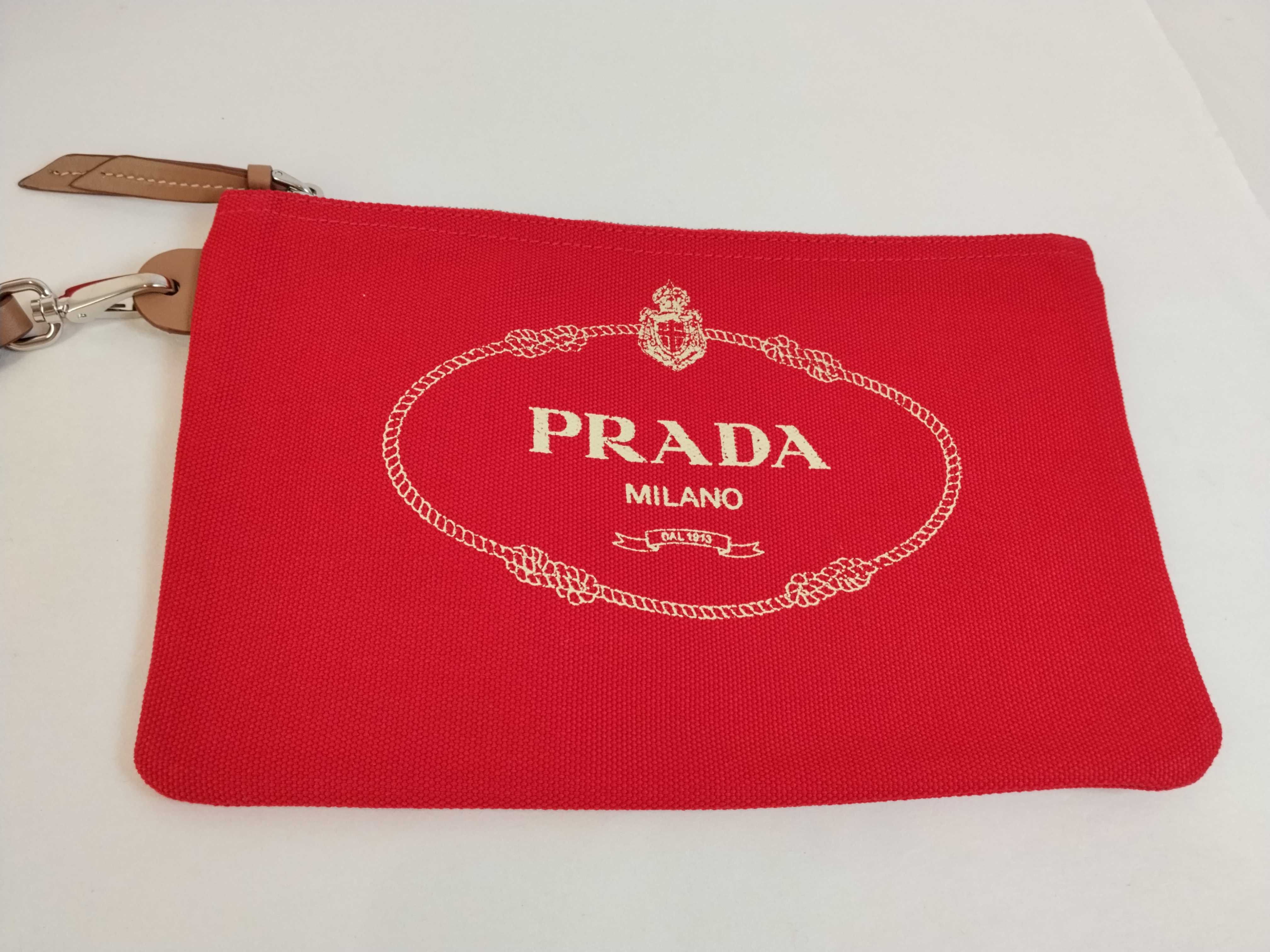 Canapa Canvas Handbag, Red Tote Bag — view 12
