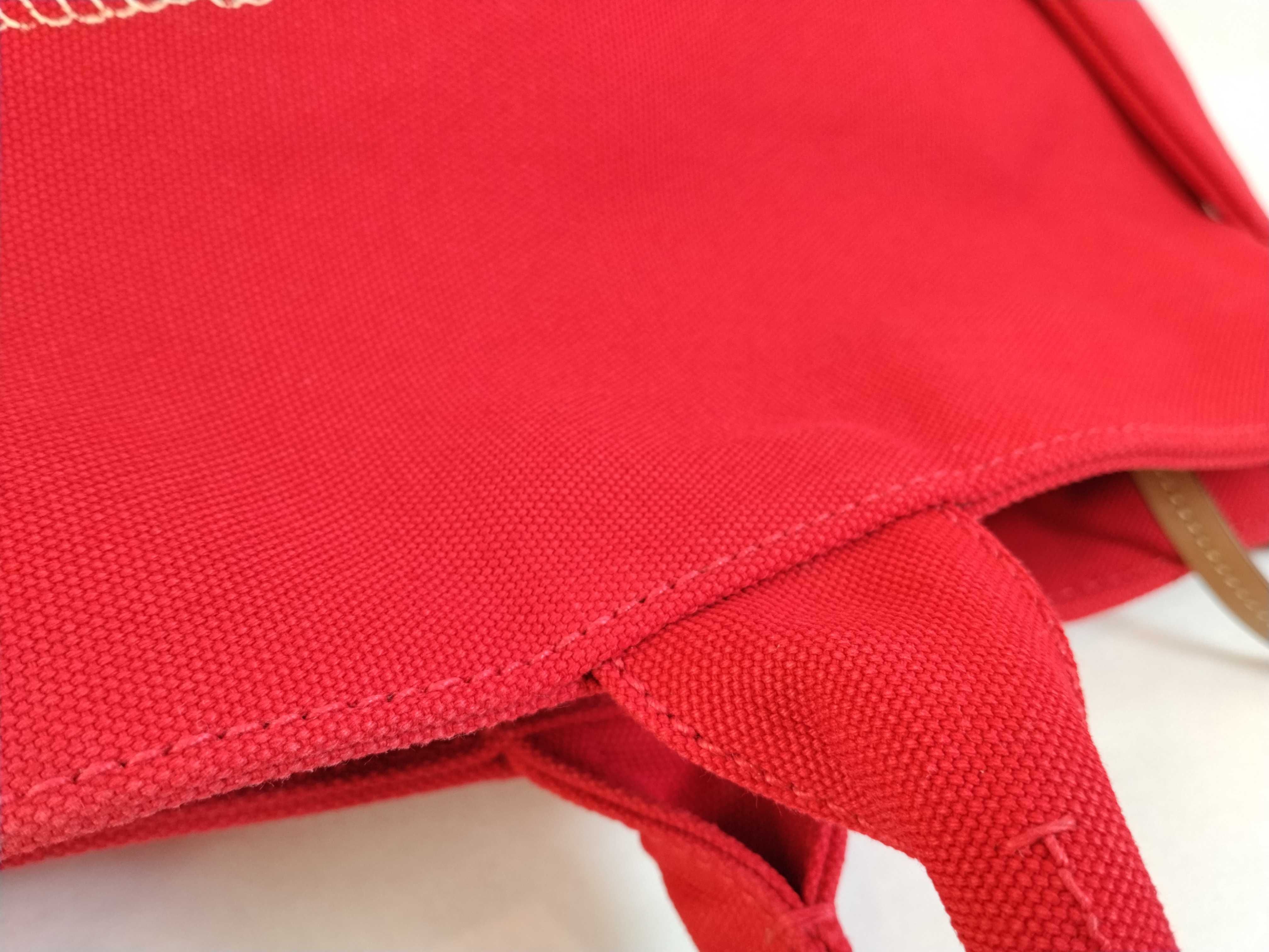 Canapa Canvas Handbag, Red Tote Bag — view 5