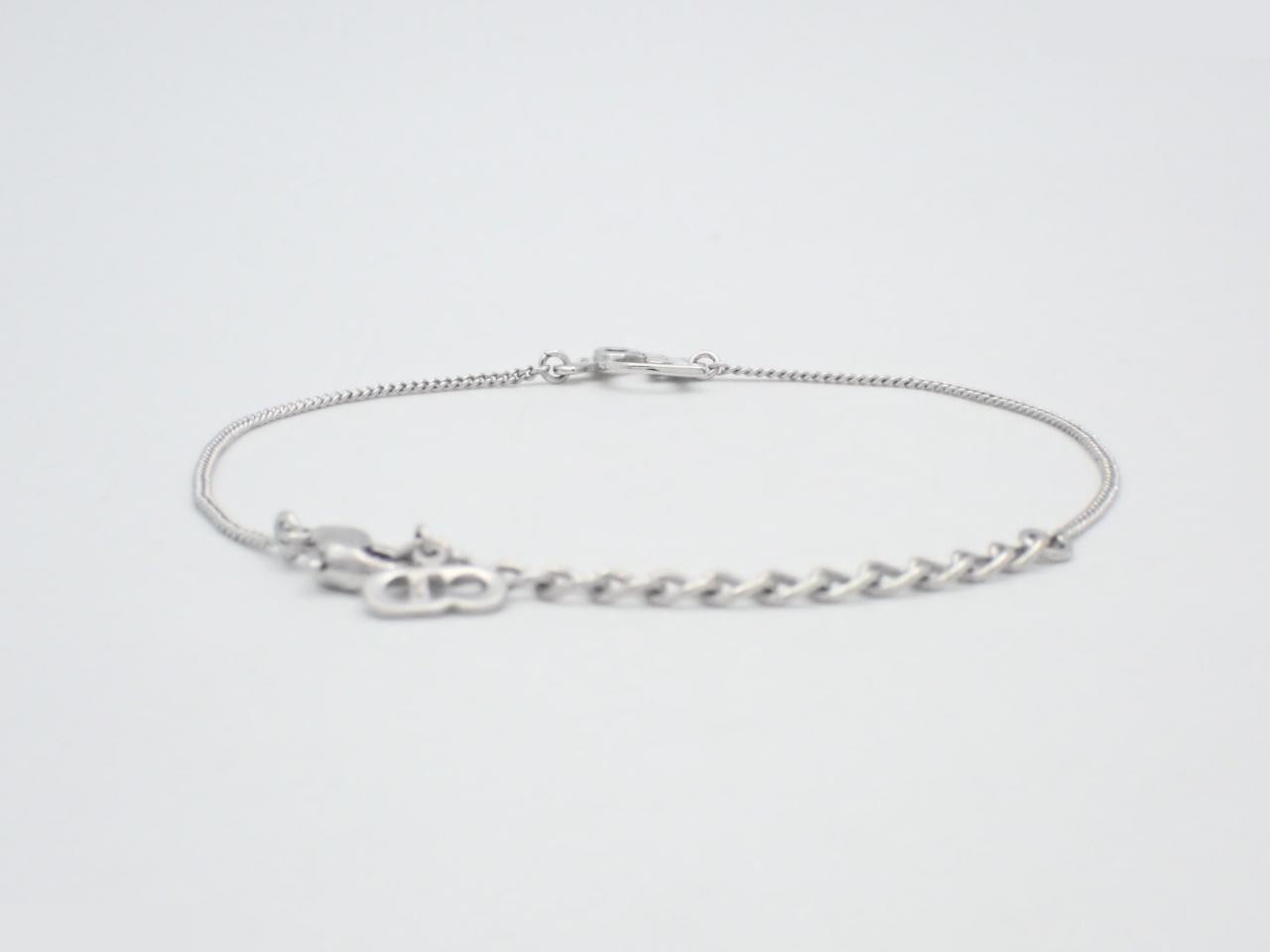 Other line: Precious metal bracelet, logo, silver, wrist circumference approximately 22 cm. — view 2