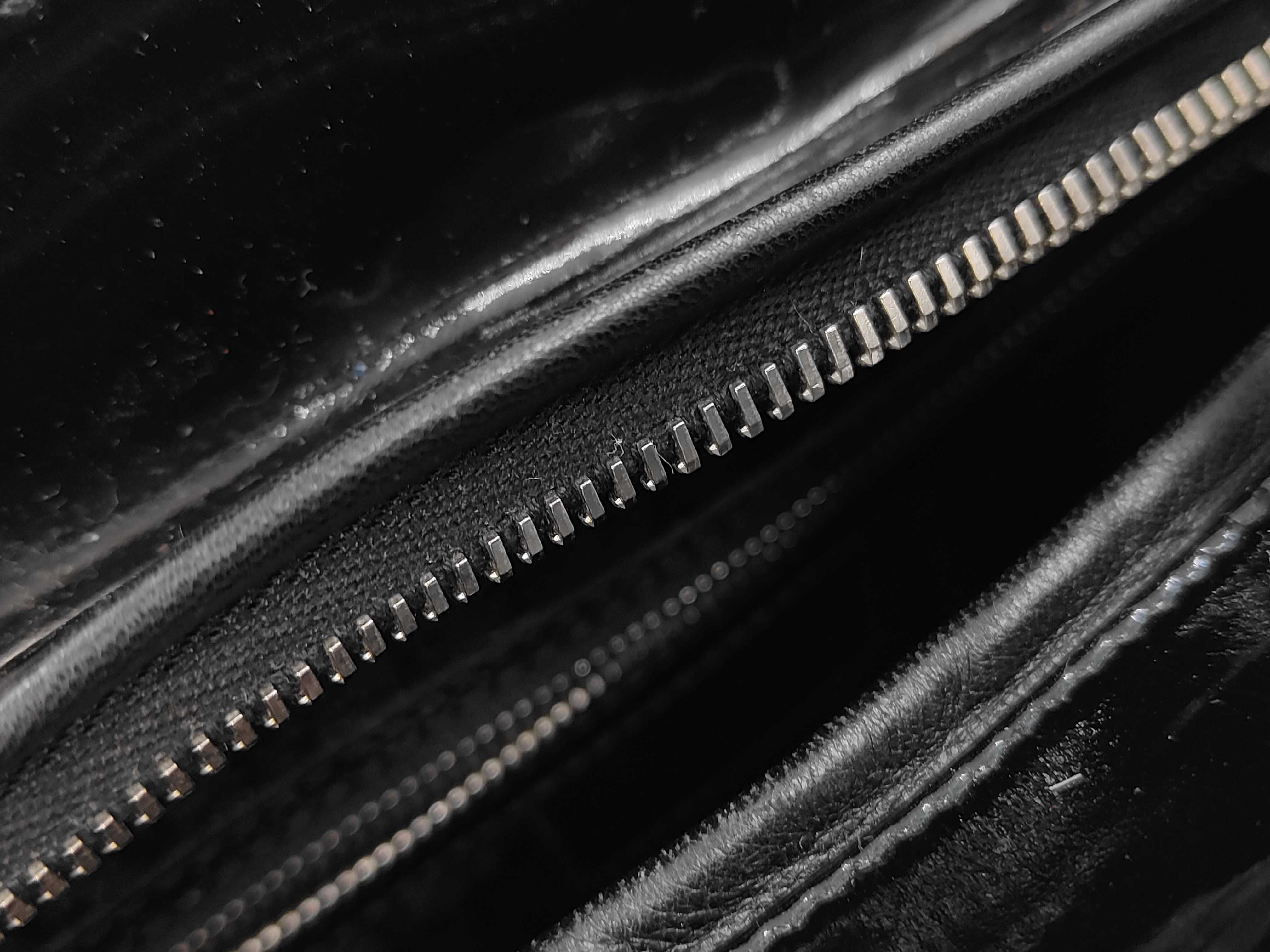 Lady Dior 2-way patent leather black handbag — view 10