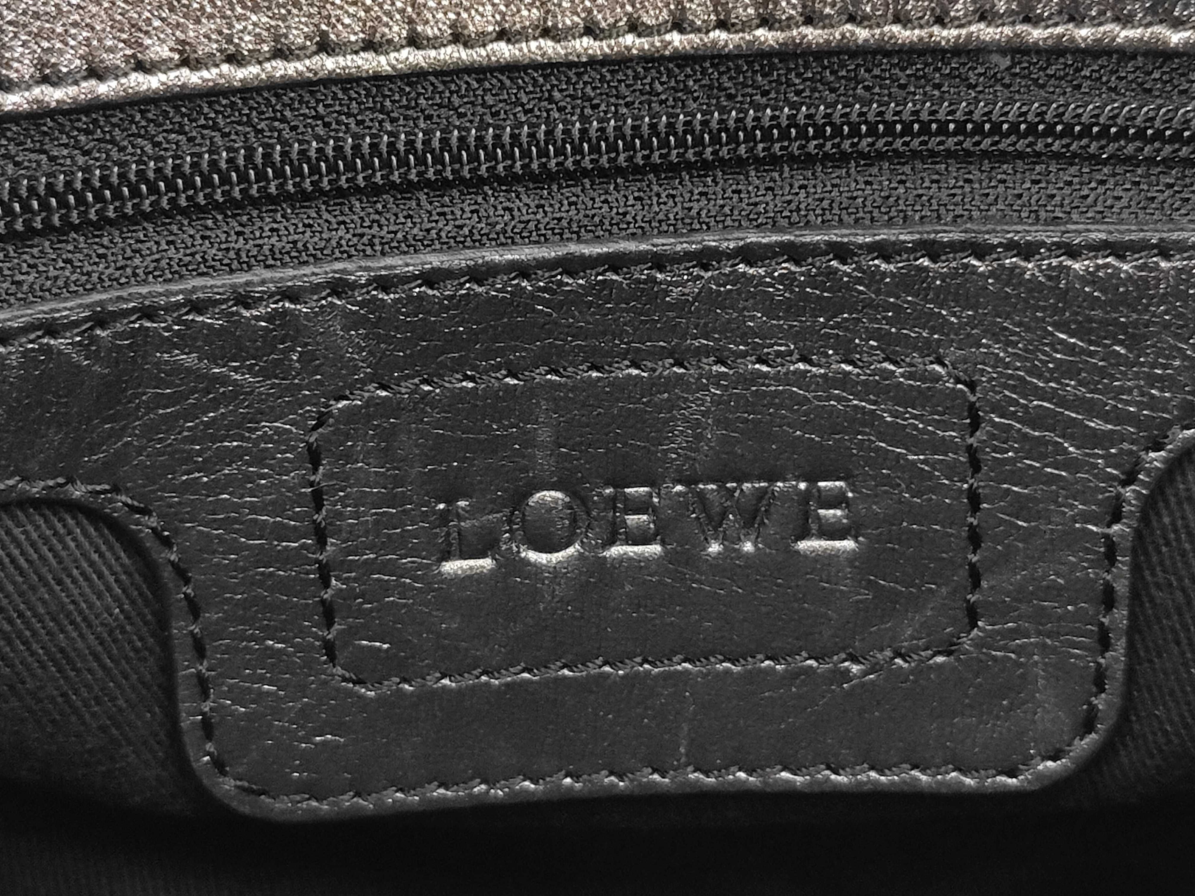 Loewe Handbag Nylon Black Shoulder Bag — view 11