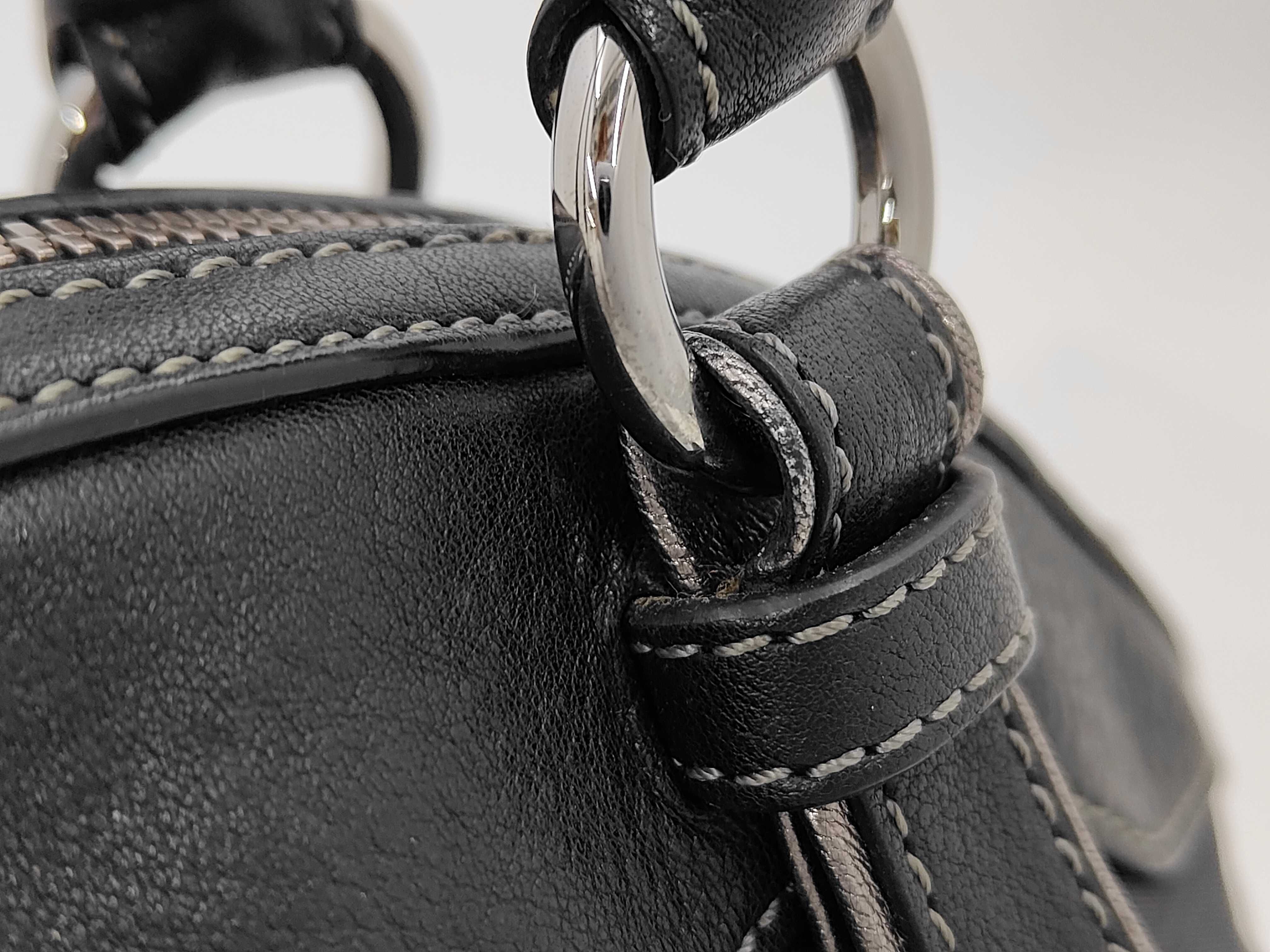 Loewe Handbag Nylon Black Shoulder Bag — view 3